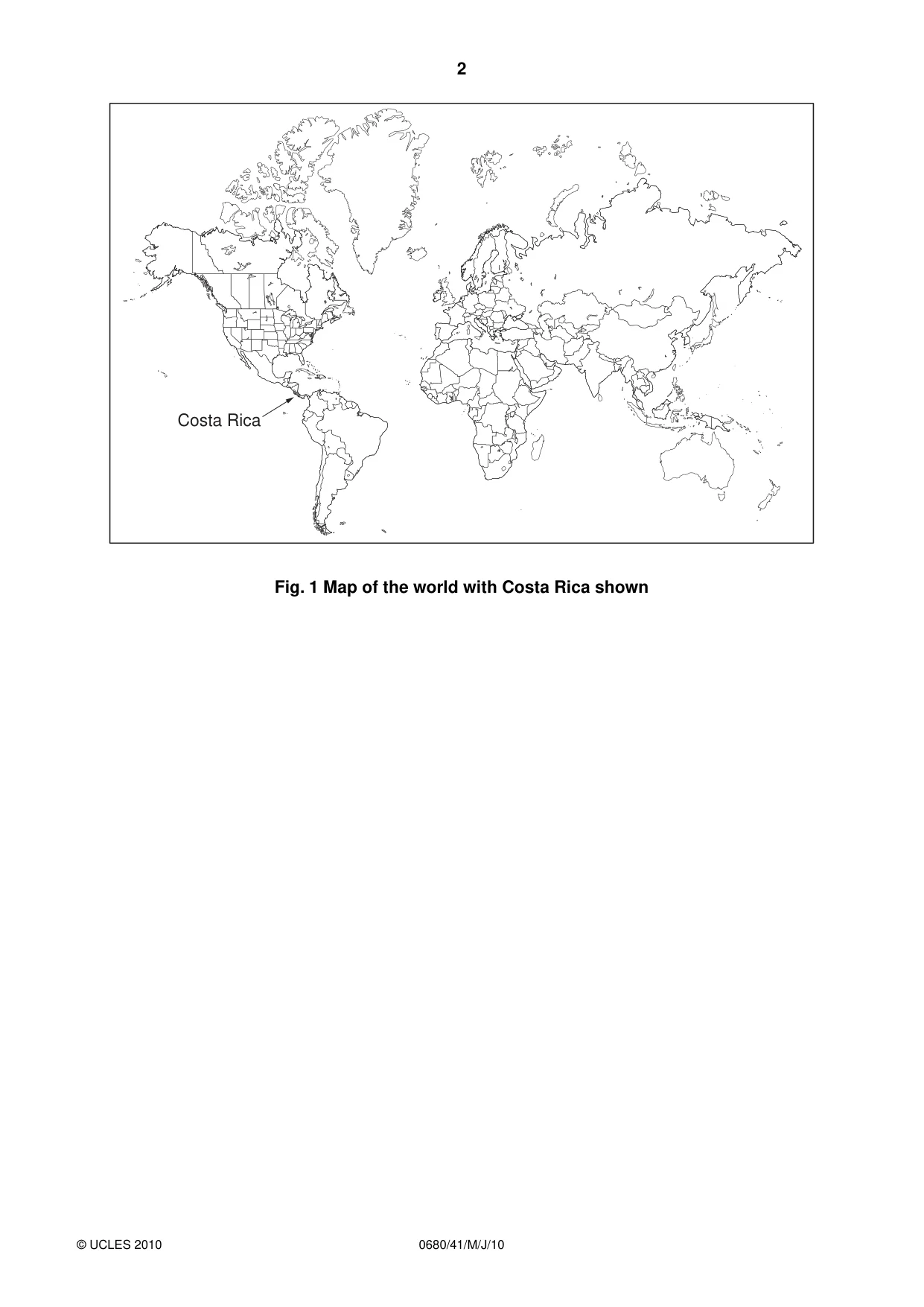 Cambridge IGCSE Environmental Management 0680 2010 May/June Paper 4 · Variant 1 question paper, page 2 of 20