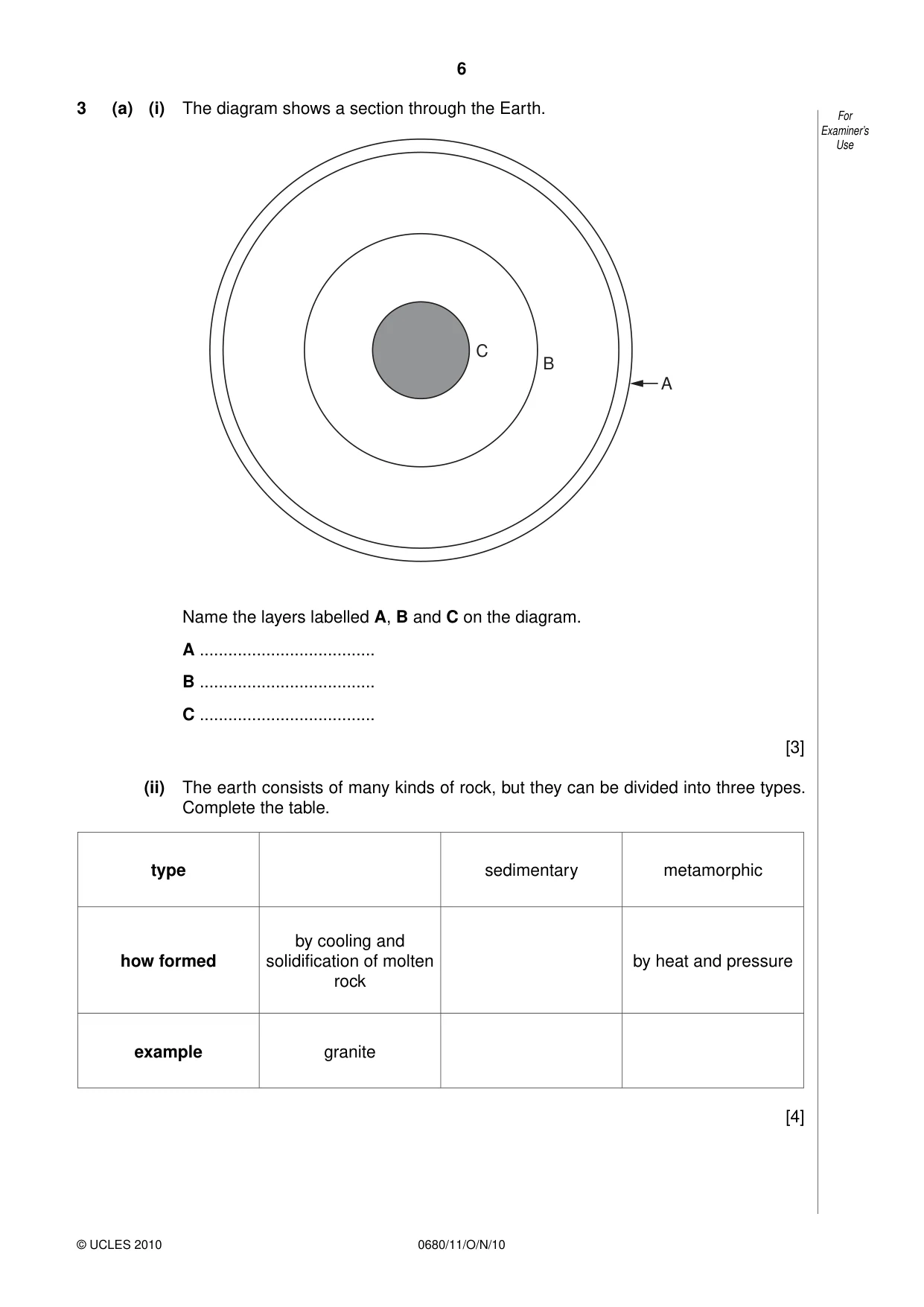Cambridge IGCSE Environmental Management 0680 2010 Oct/Nov Paper 1 · Variant 1 question paper, page 6 of 12