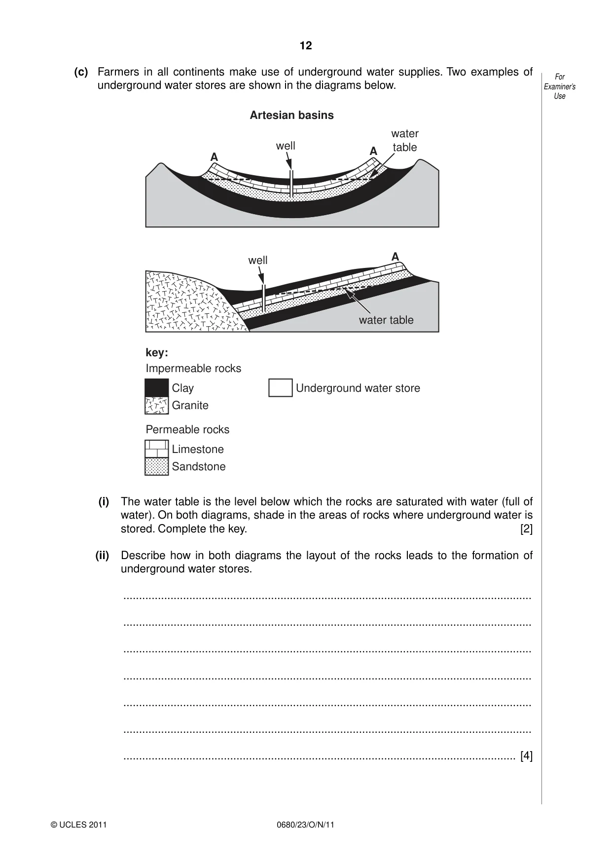 Cambridge IGCSE Environmental Management 0680 2011 Oct/Nov Paper 2 · Variant 3 question paper, page 12 of 20