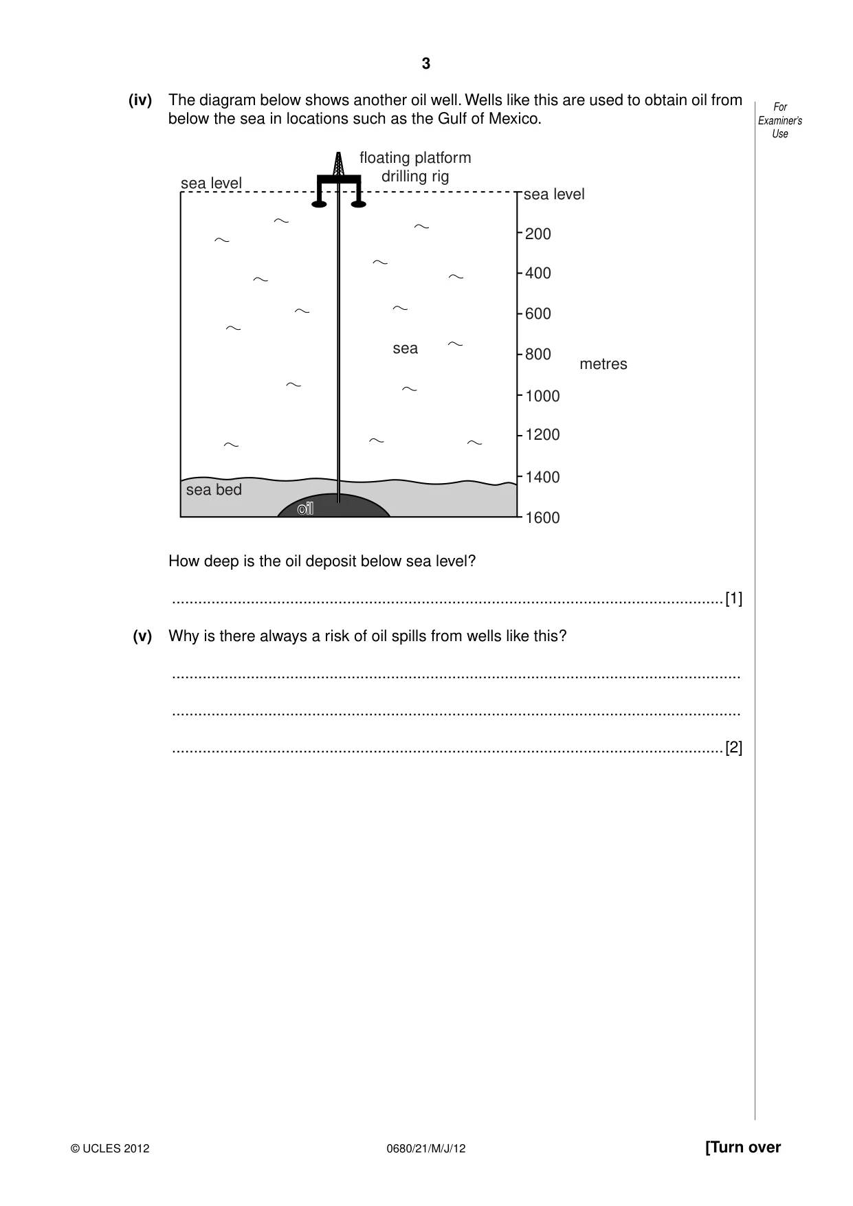Cambridge IGCSE Environmental Management 0680 2012 May/June Paper 2 · Variant 1 question paper, page 3 of 20