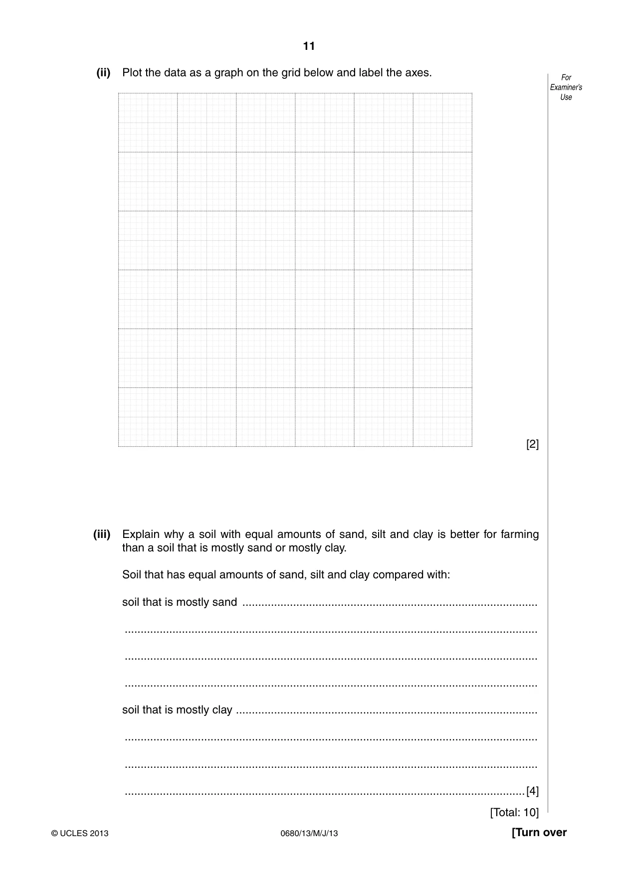 Cambridge IGCSE Environmental Management 0680 2013 May/June Paper 1 · Variant 3 question paper, page 11 of 16