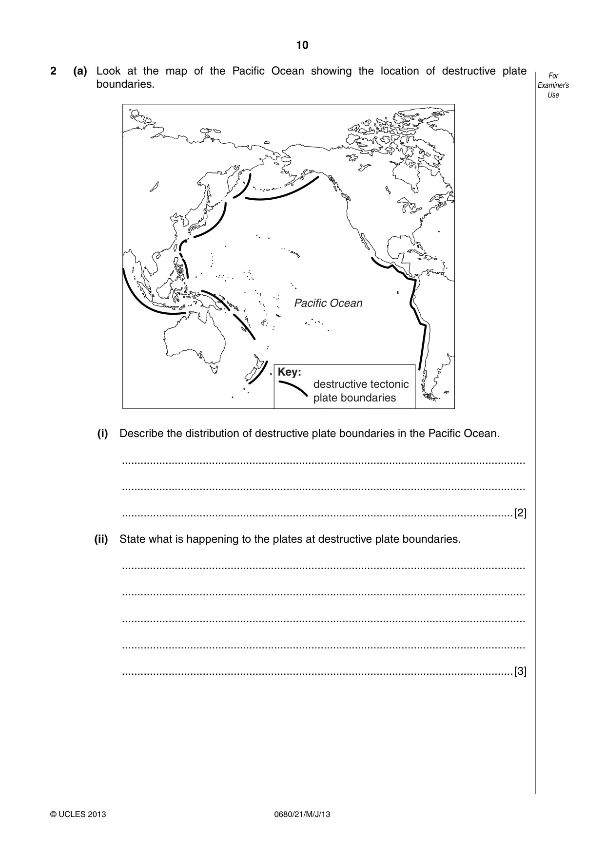 Cambridge IGCSE Environmental Management 0680 2013 May/June Paper 2 · Variant 1 question paper, page 10 of 16