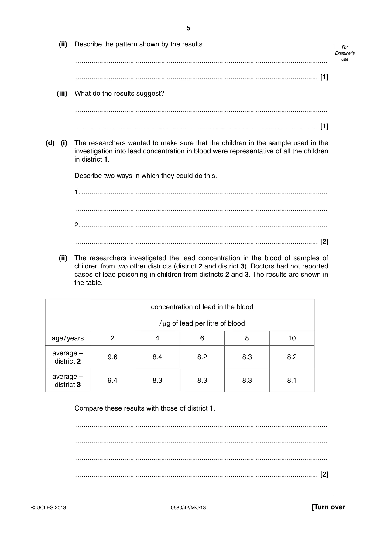 Cambridge IGCSE Environmental Management 0680 2013 May/June Paper 4 · Variant 2 question paper, page 5 of 16