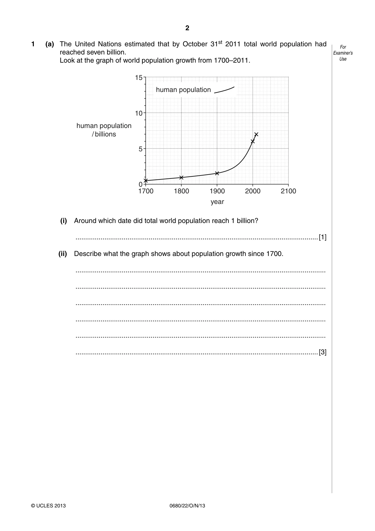 Cambridge IGCSE Environmental Management 0680 2013 Oct/Nov Paper 2 · Variant 2 question paper, page 2 of 20