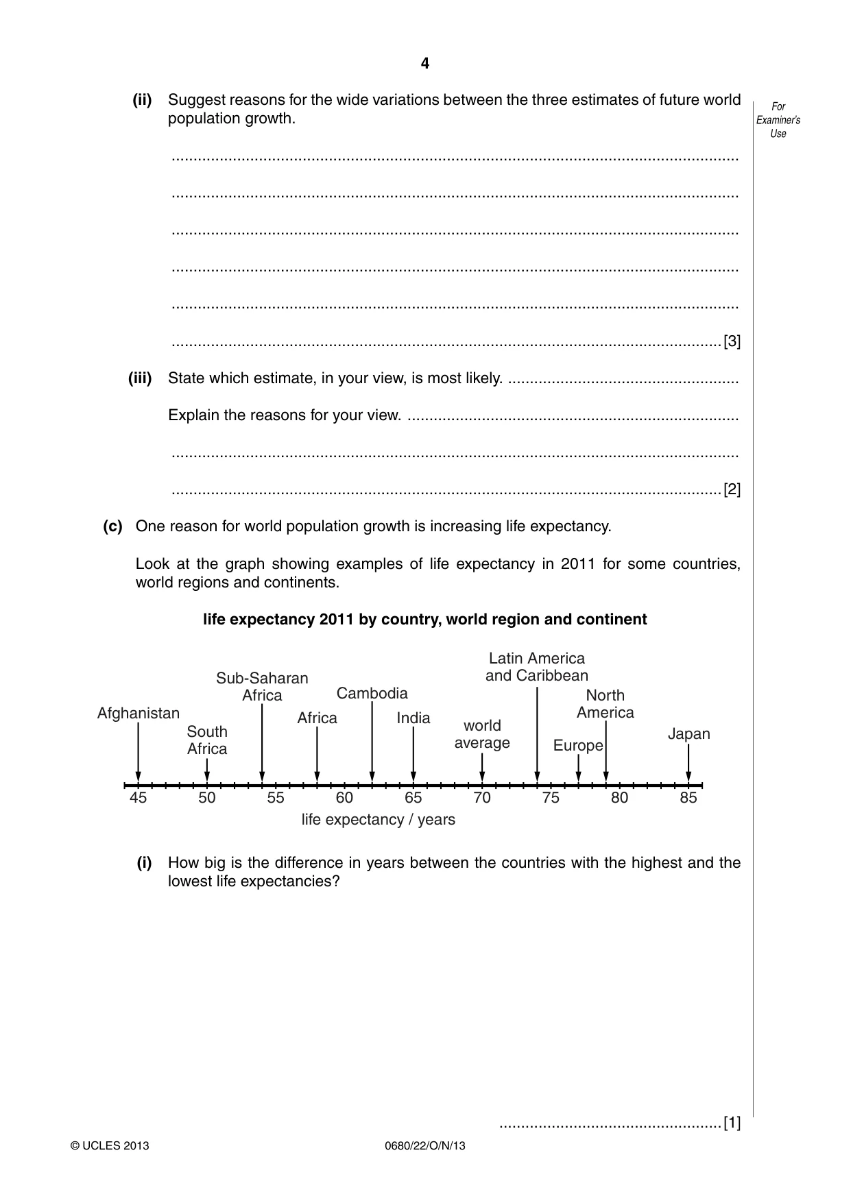 Cambridge IGCSE Environmental Management 0680 2013 Oct/Nov Paper 2 · Variant 2 question paper, page 4 of 20
