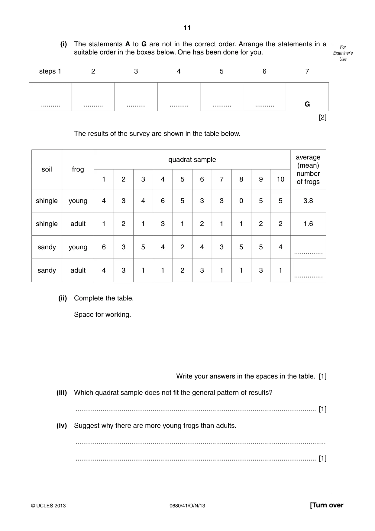 Cambridge IGCSE Environmental Management 0680 2013 Oct/Nov Paper 4 · Variant 1 question paper, page 11 of 20