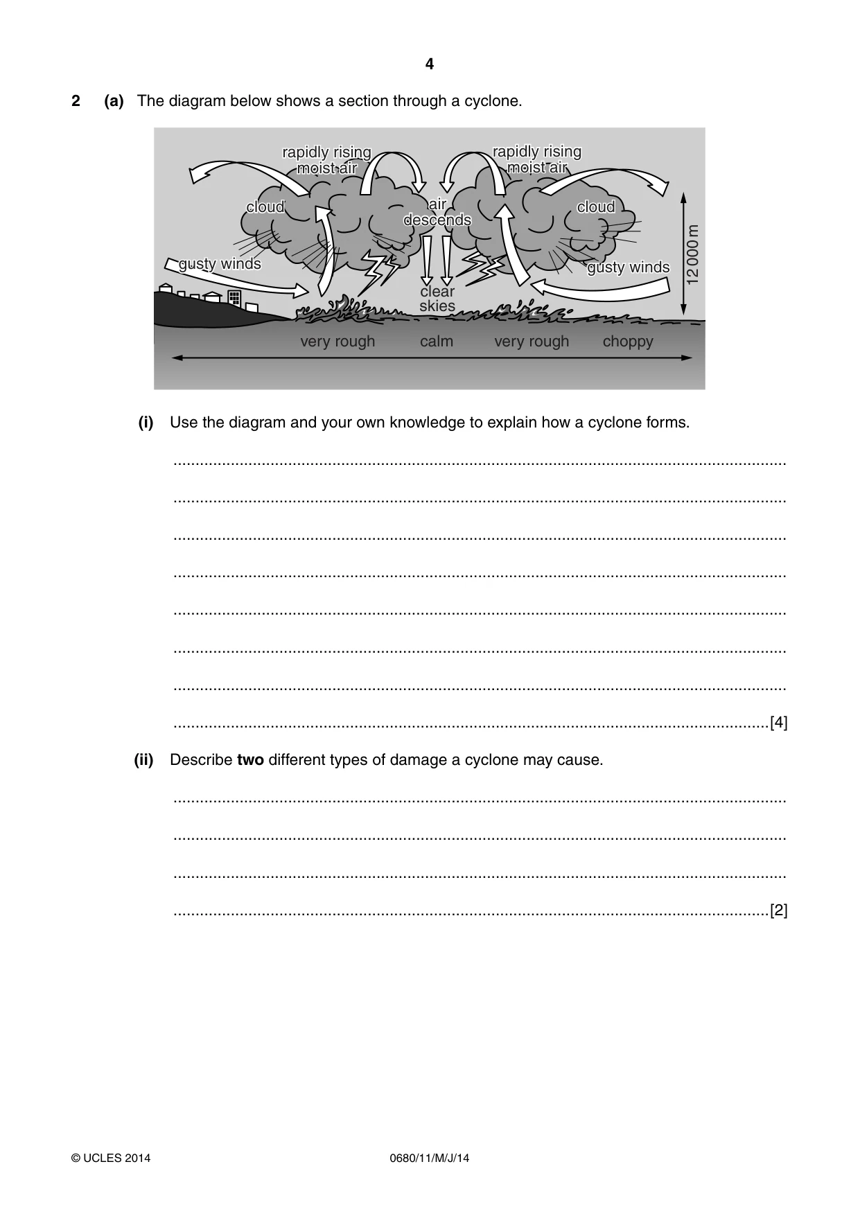 Cambridge IGCSE Environmental Management 0680 2014 May/June Paper 1 · Variant 1 question paper, page 4 of 16