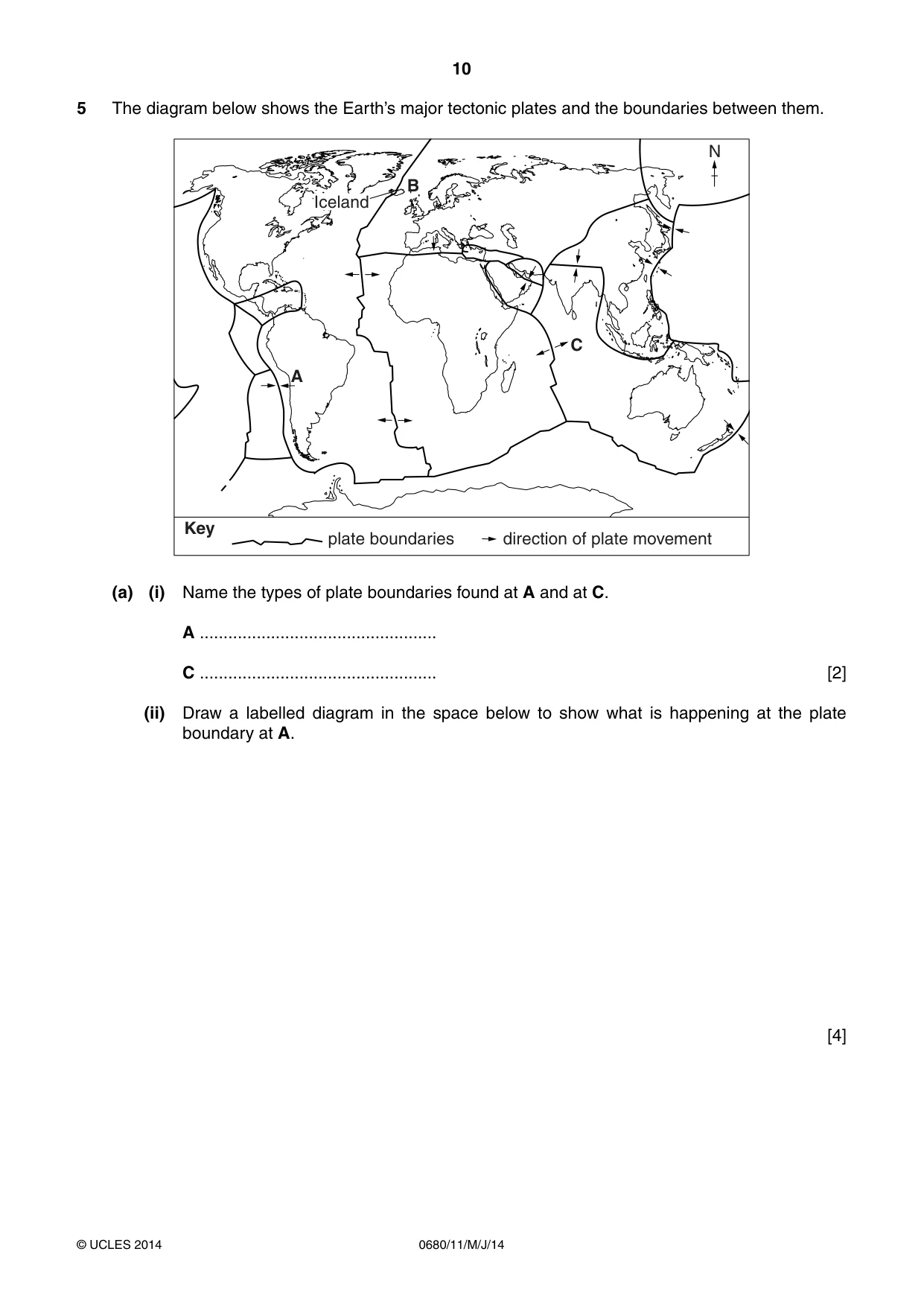 Cambridge IGCSE Environmental Management 0680 2014 May/June Paper 1 · Variant 1 question paper, page 10 of 16