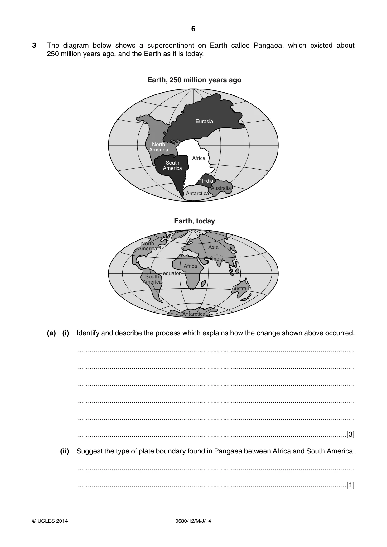 Cambridge IGCSE Environmental Management 0680 2014 May/June Paper 1 · Variant 2 question paper, page 6 of 16