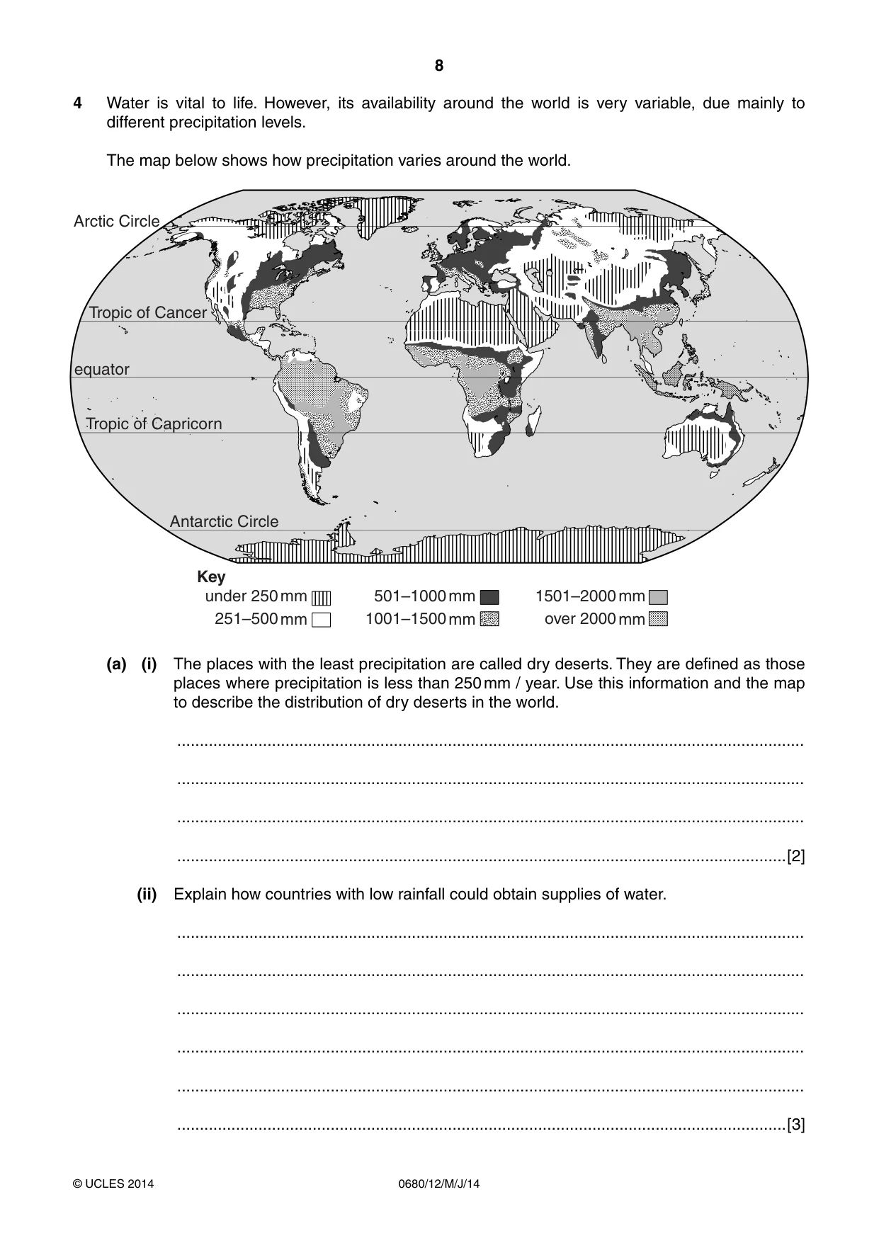 Cambridge IGCSE Environmental Management 0680 2014 May/June Paper 1 · Variant 2 question paper, page 8 of 16