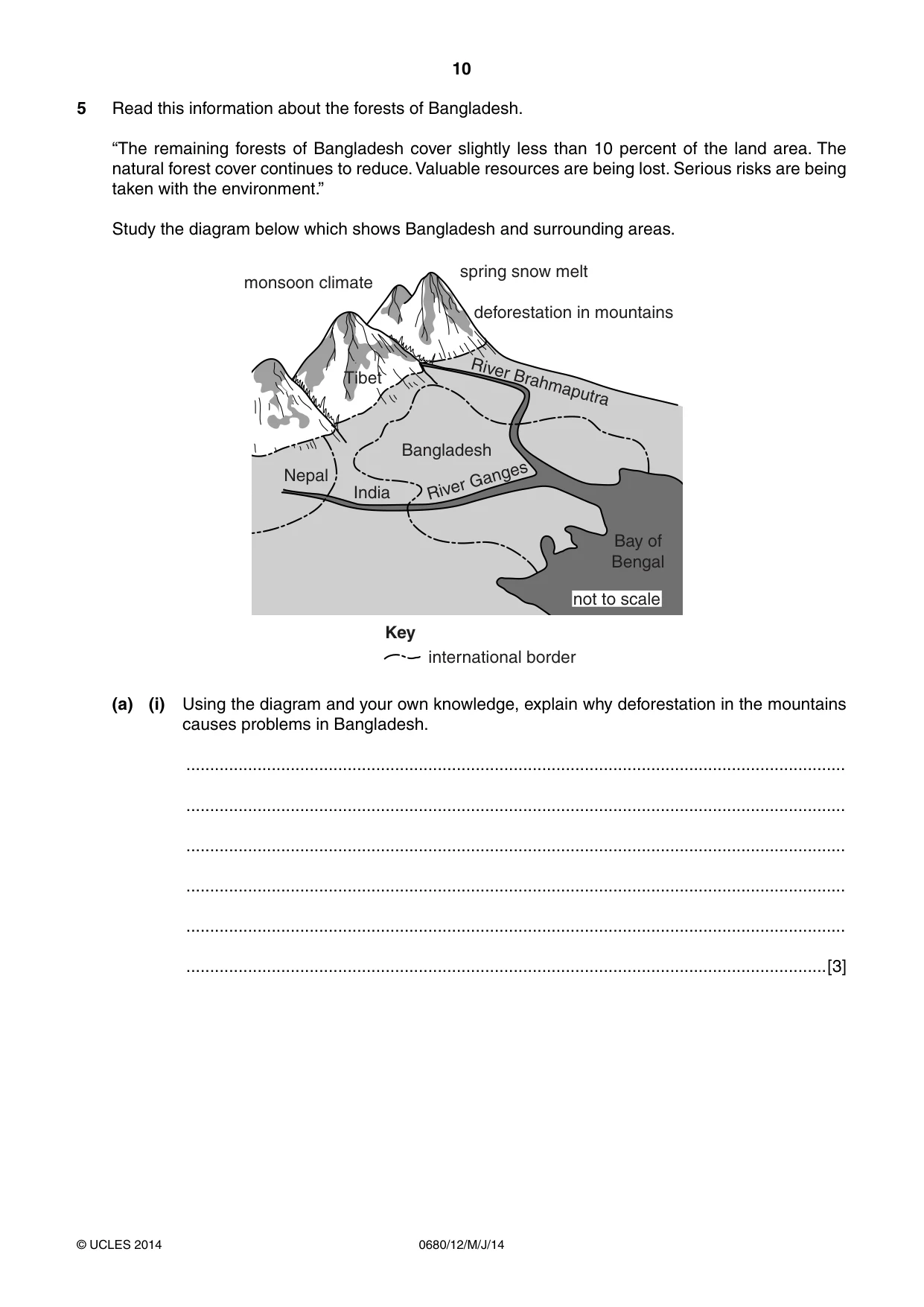 Cambridge IGCSE Environmental Management 0680 2014 May/June Paper 1 · Variant 2 question paper, page 10 of 16