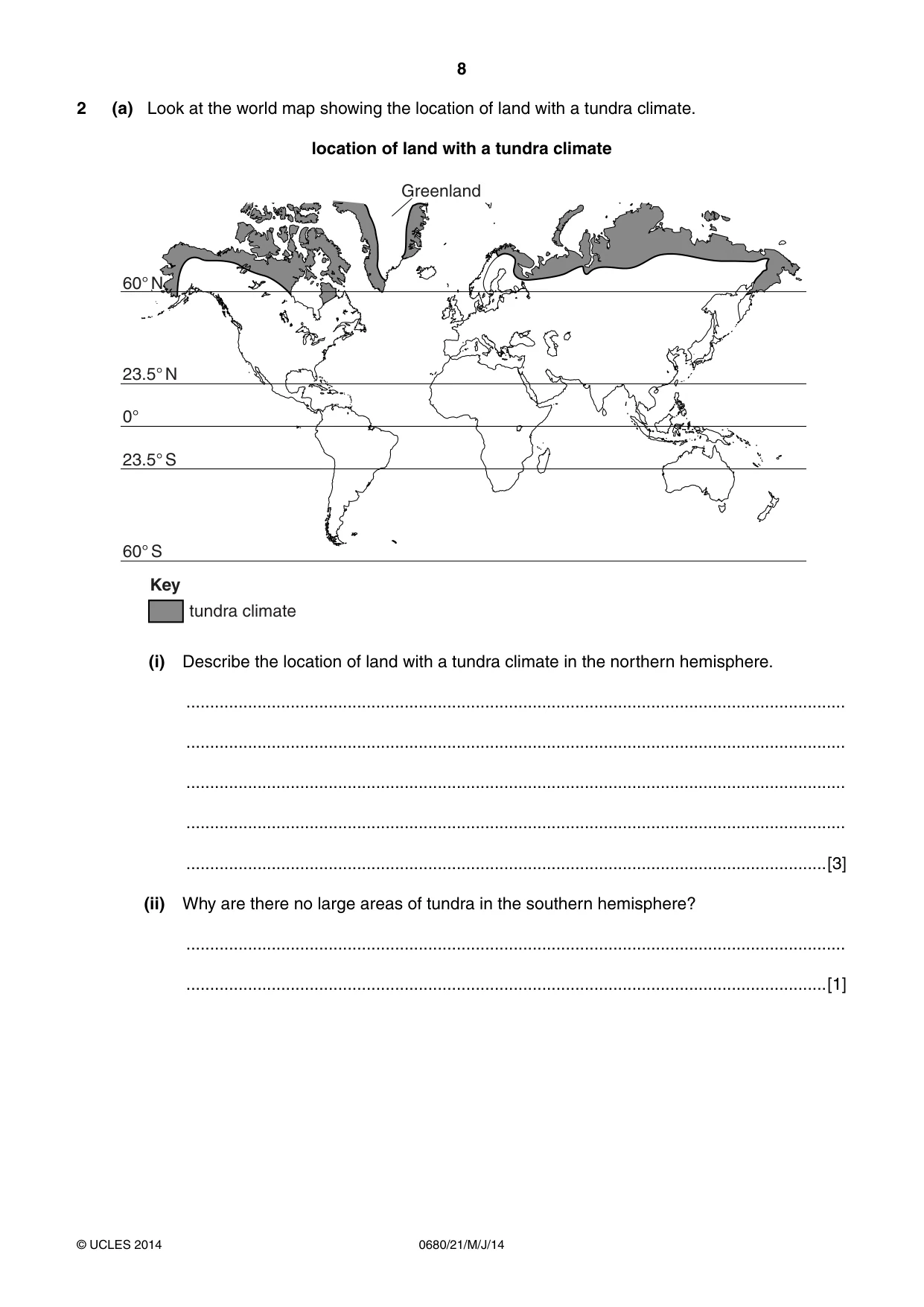 Cambridge IGCSE Environmental Management 0680 2014 May/June Paper 2 · Variant 1 question paper, page 8 of 16