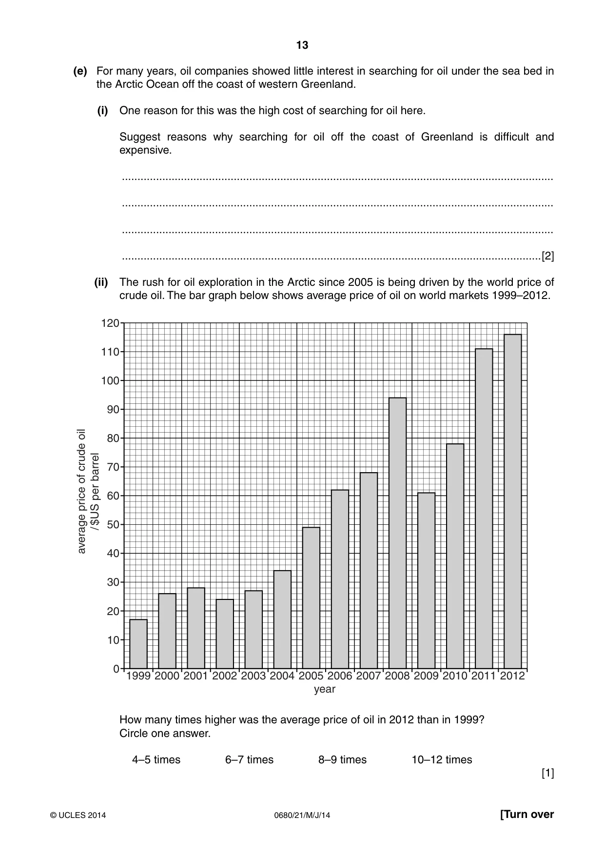 Cambridge IGCSE Environmental Management 0680 2014 May/June Paper 2 · Variant 1 question paper, page 13 of 16