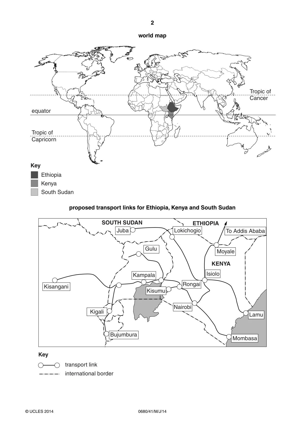 Cambridge IGCSE Environmental Management 0680 2014 May/June Paper 4 · Variant 1 question paper, page 2 of 16