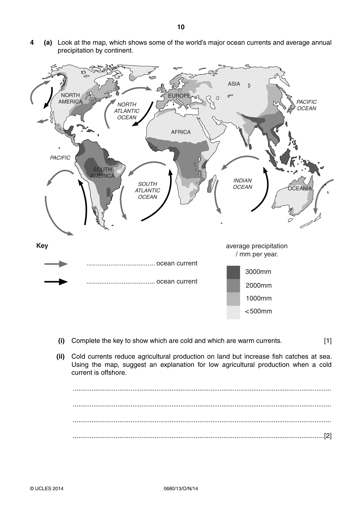 Cambridge IGCSE Environmental Management 0680 2014 Oct/Nov Paper 1 · Variant 3 question paper, page 10 of 16