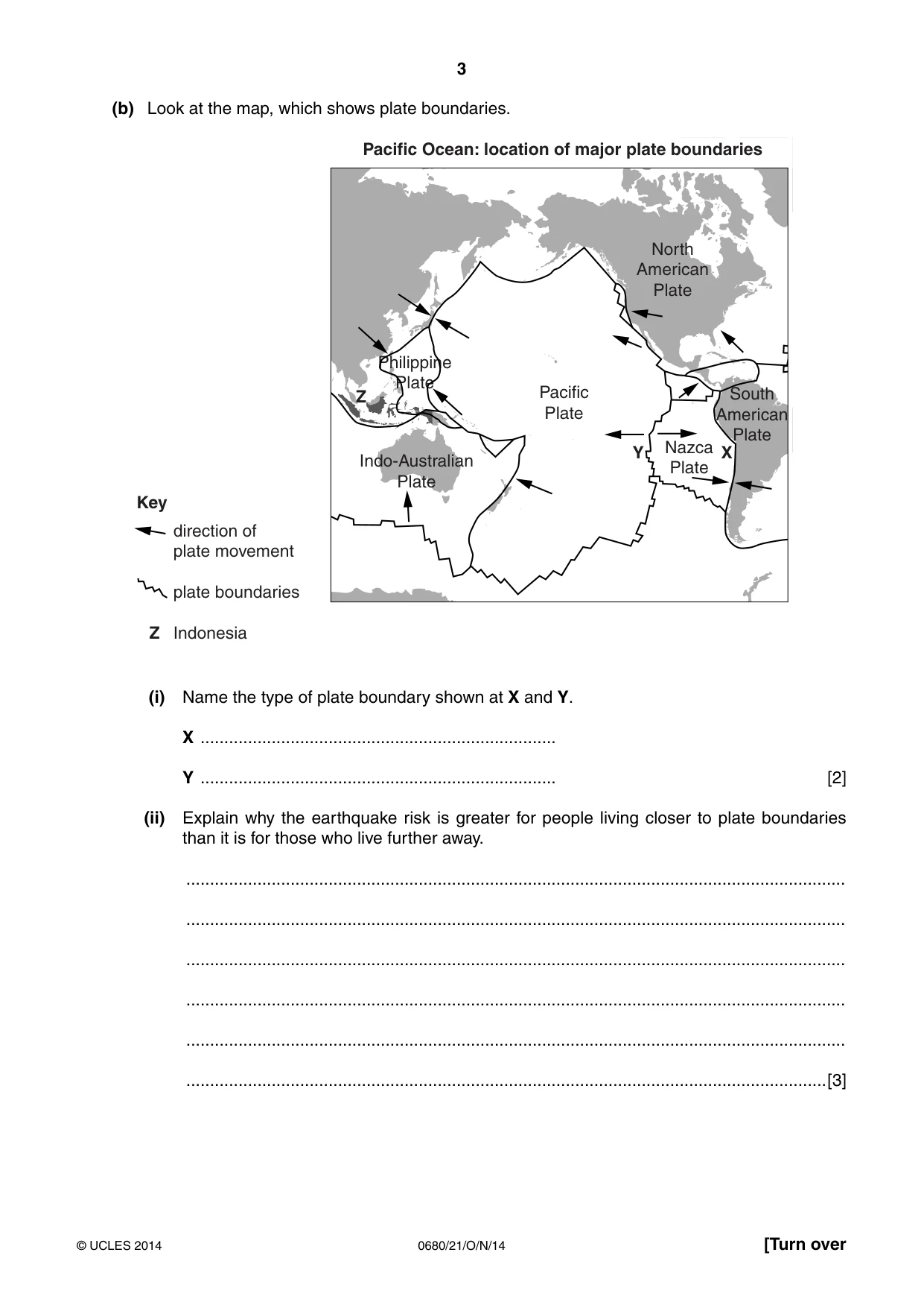 Cambridge IGCSE Environmental Management 0680 2014 Oct/Nov Paper 2 · Variant 1 question paper, page 3 of 16