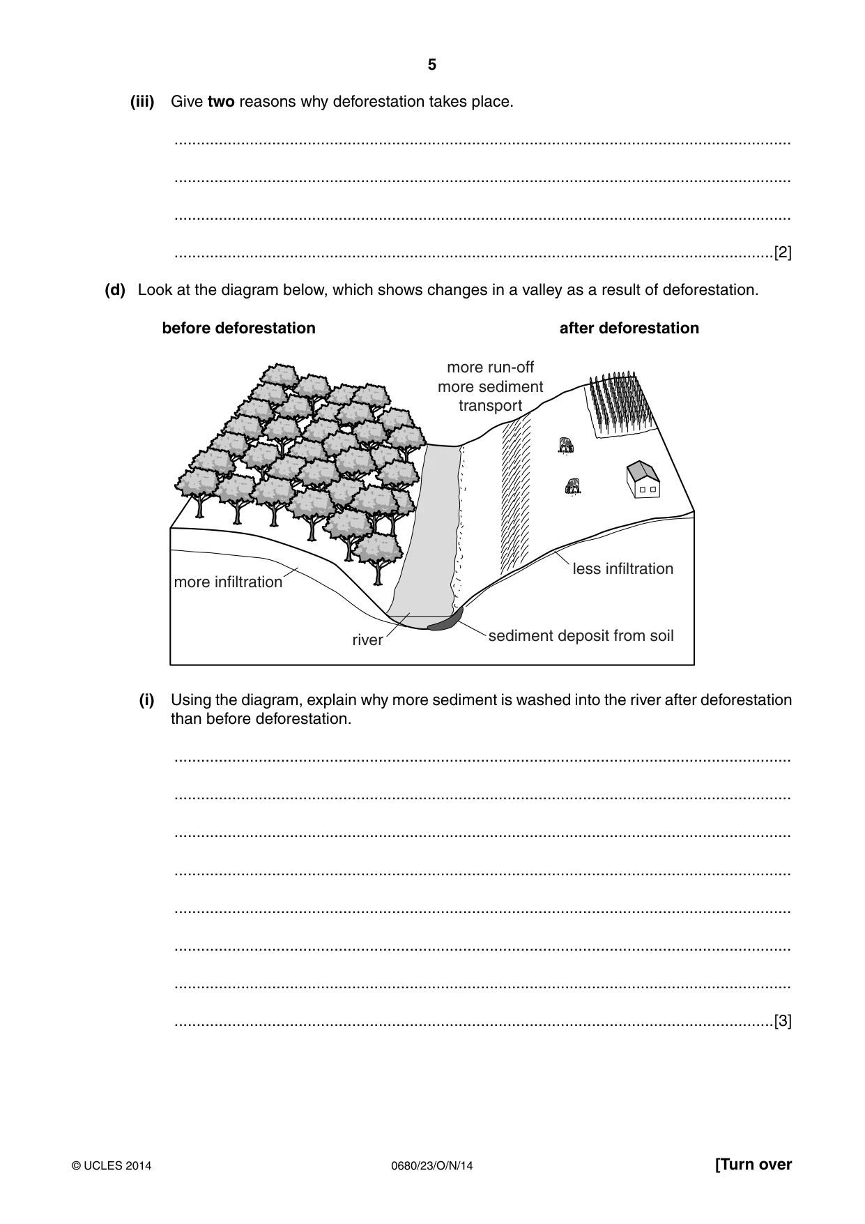 Cambridge IGCSE Environmental Management 0680 2014 Oct/Nov Paper 2 · Variant 3 question paper, page 5 of 16