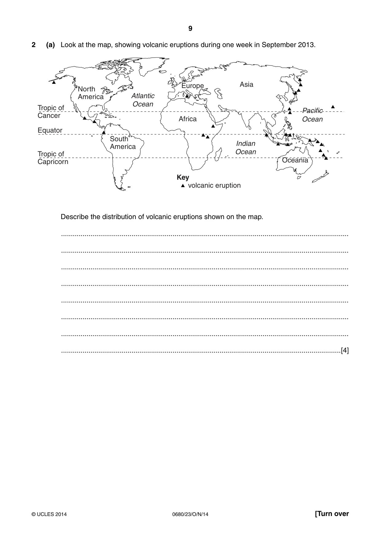 Cambridge IGCSE Environmental Management 0680 2014 Oct/Nov Paper 2 · Variant 3 question paper, page 9 of 16