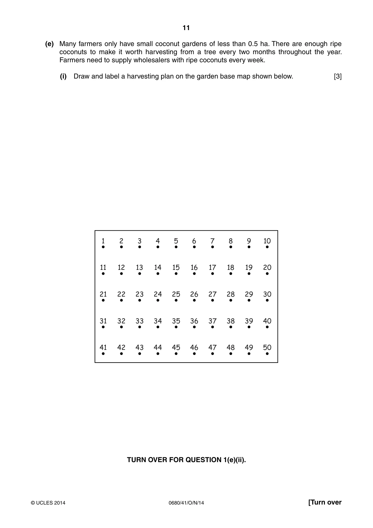 Cambridge IGCSE Environmental Management 0680 2014 Oct/Nov Paper 4 · Variant 1 question paper, page 11 of 20