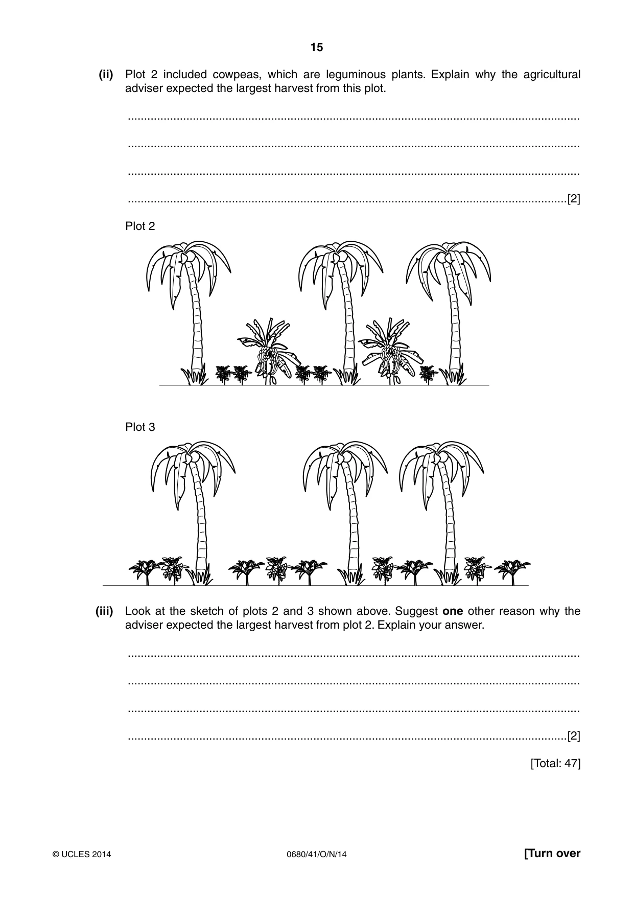 Cambridge IGCSE Environmental Management 0680 2014 Oct/Nov Paper 4 · Variant 1 question paper, page 15 of 20