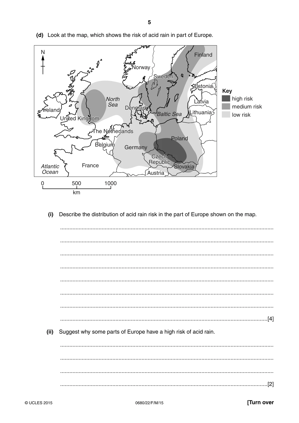 Cambridge IGCSE Environmental Management 0680 2015 Feb/March Paper 2 · Variant 2 question paper, page 5 of 16