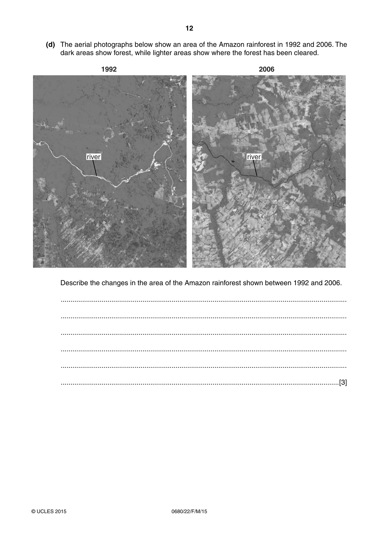 Cambridge IGCSE Environmental Management 0680 2015 Feb/March Paper 2 · Variant 2 question paper, page 12 of 16