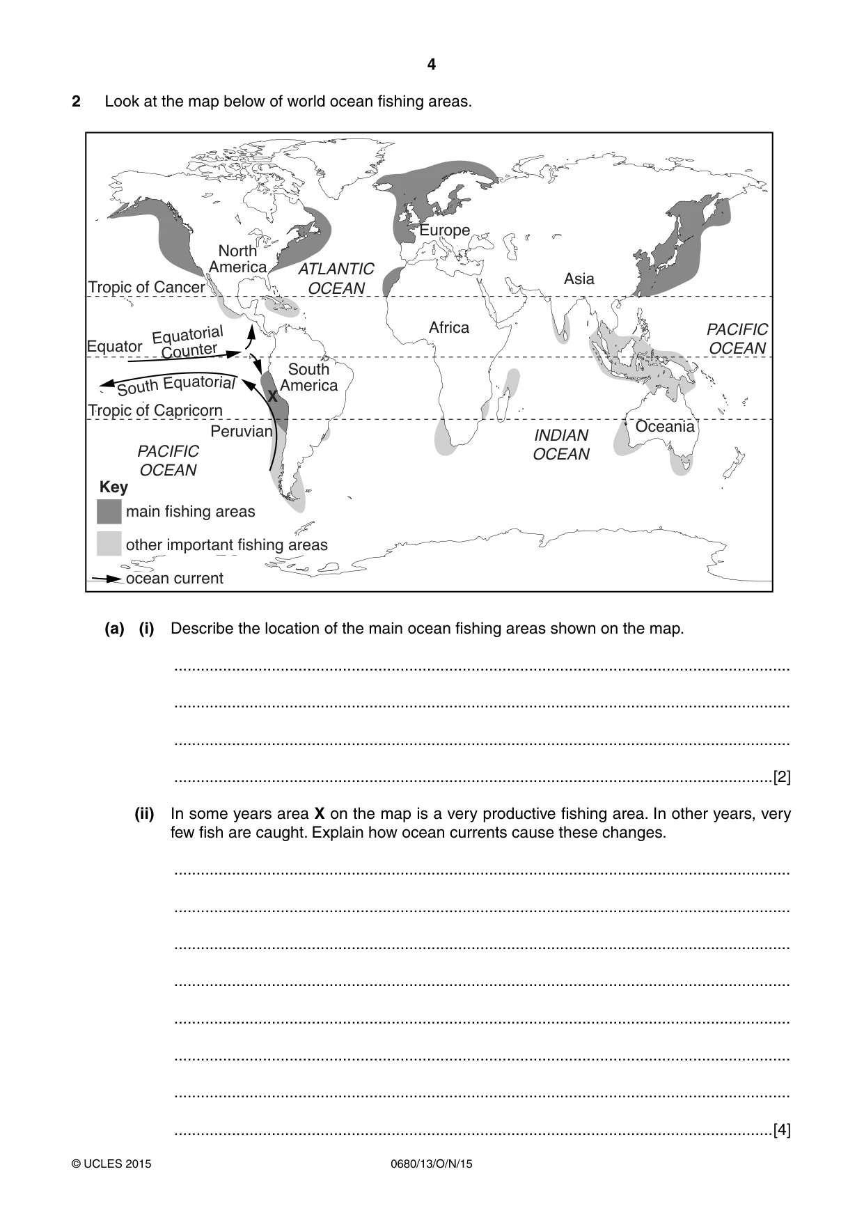 Cambridge IGCSE Environmental Management 0680 2015 Oct/Nov Paper 1 · Variant 3 question paper, page 4 of 16