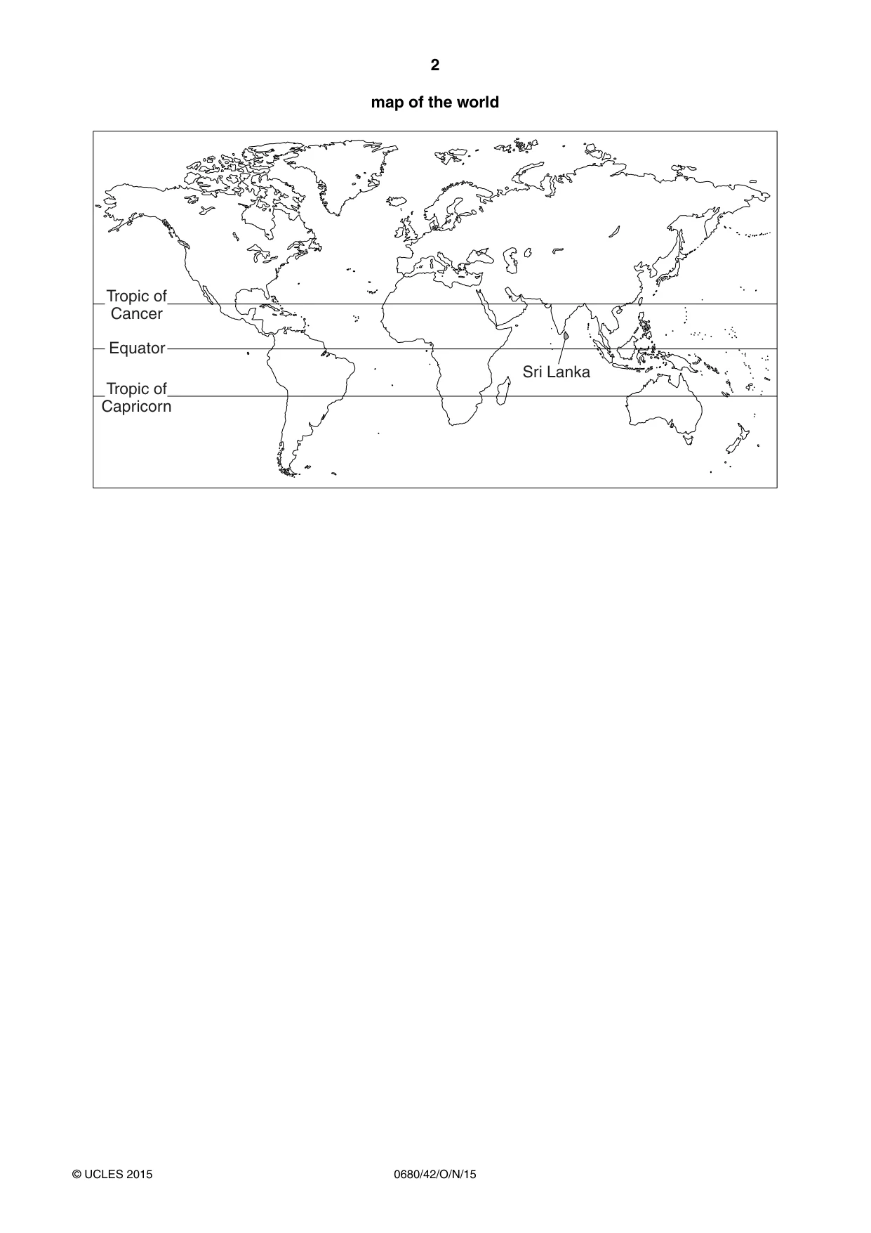 Cambridge IGCSE Environmental Management 0680 2015 Oct/Nov Paper 4 · Variant 2 question paper, page 2 of 16