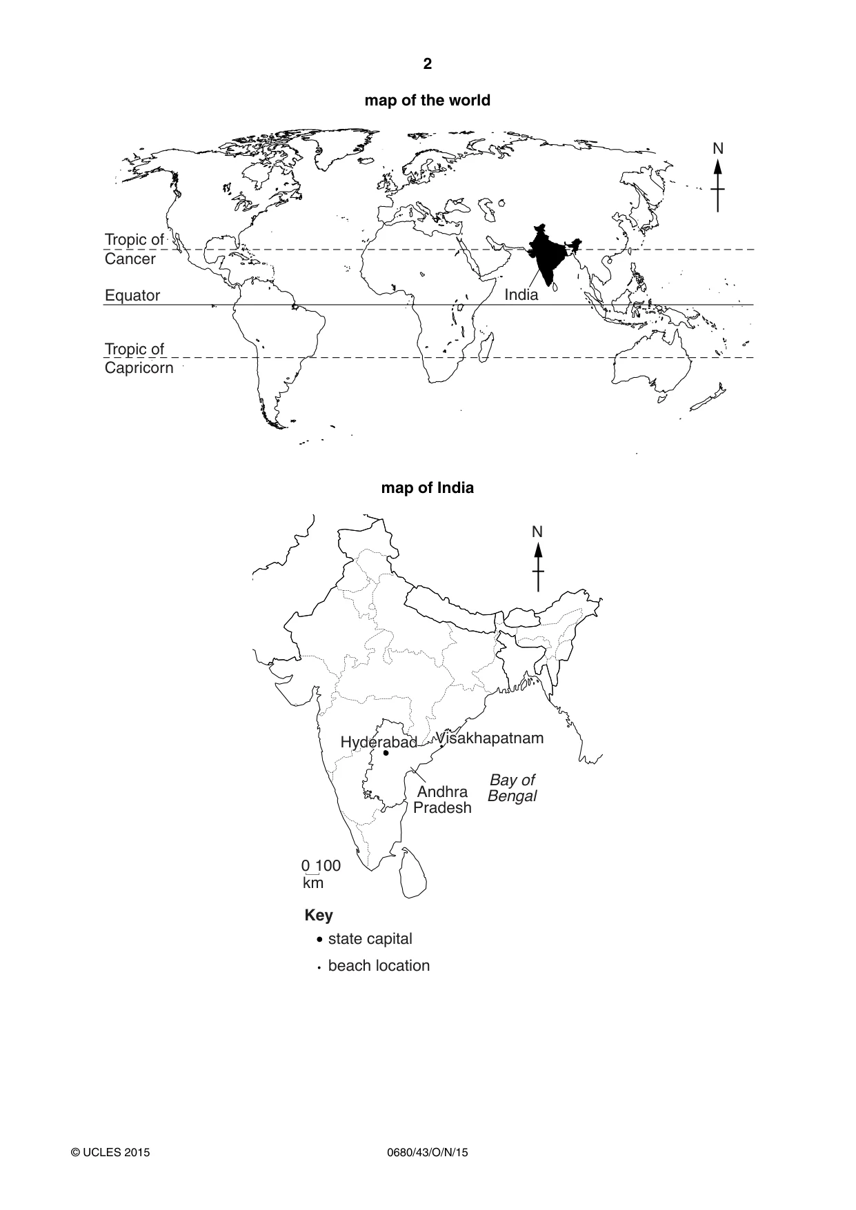 Cambridge IGCSE Environmental Management 0680 2015 Oct/Nov Paper 4 · Variant 3 question paper, page 2 of 20