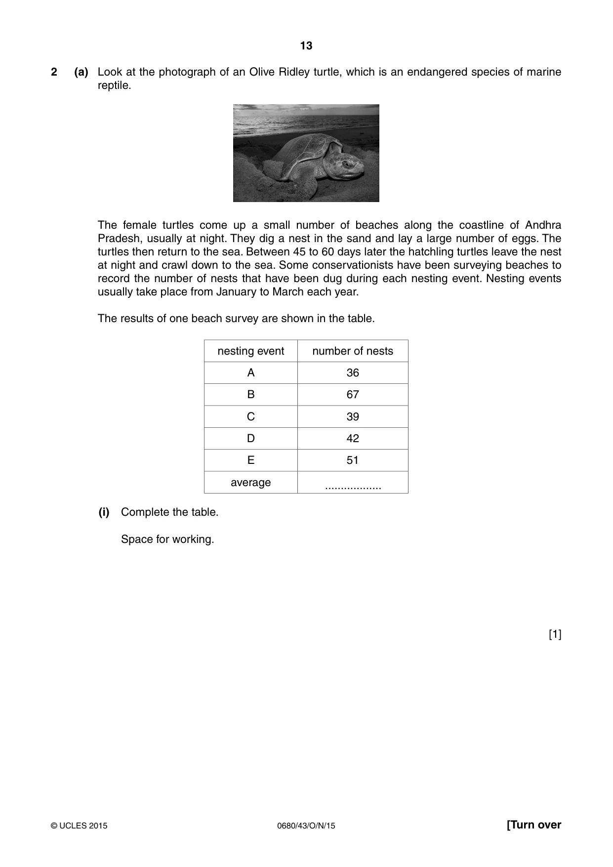 Cambridge IGCSE Environmental Management 0680 2015 Oct/Nov Paper 4 · Variant 3 question paper, page 13 of 20
