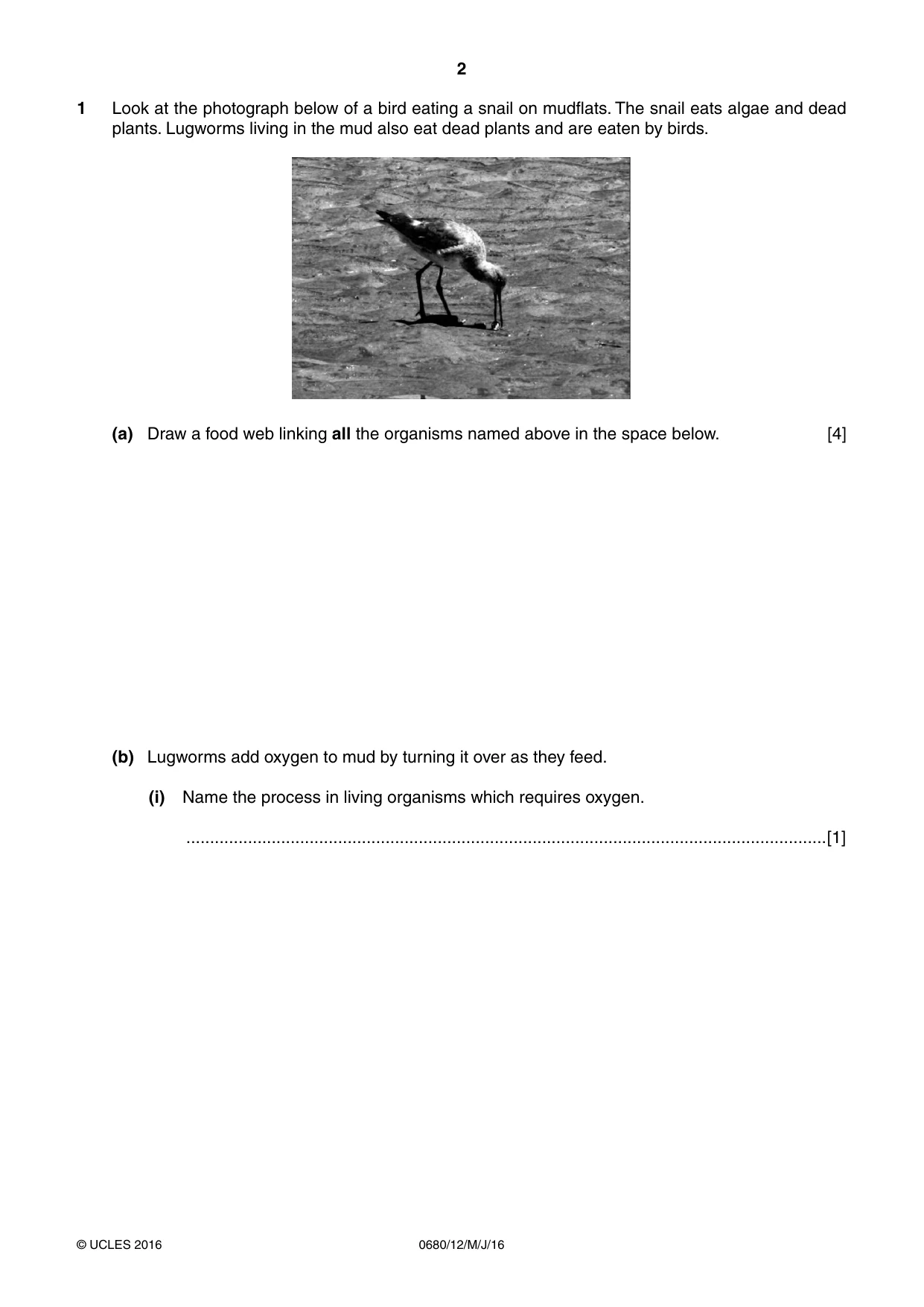 Cambridge IGCSE Environmental Management 0680 2016 May/June Paper 1 · Variant 2 question paper, page 2 of 16