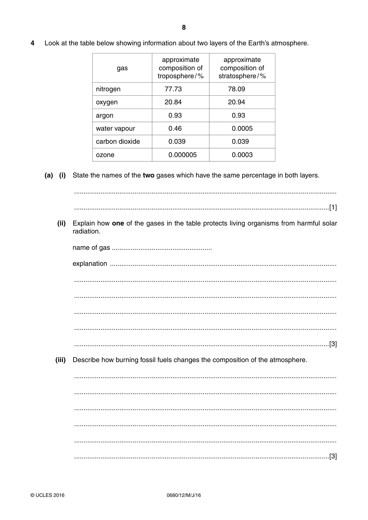 Cambridge IGCSE Environmental Management 0680 2016 May/June Paper 1 · Variant 2 question paper, page 8 of 16