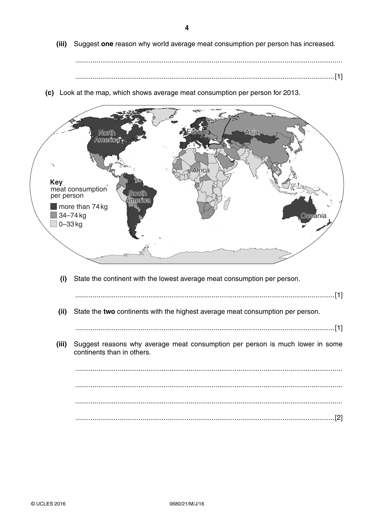 Cambridge IGCSE Environmental Management 0680 2016 May/June Paper 2 · Variant 1 question paper, page 4 of 16