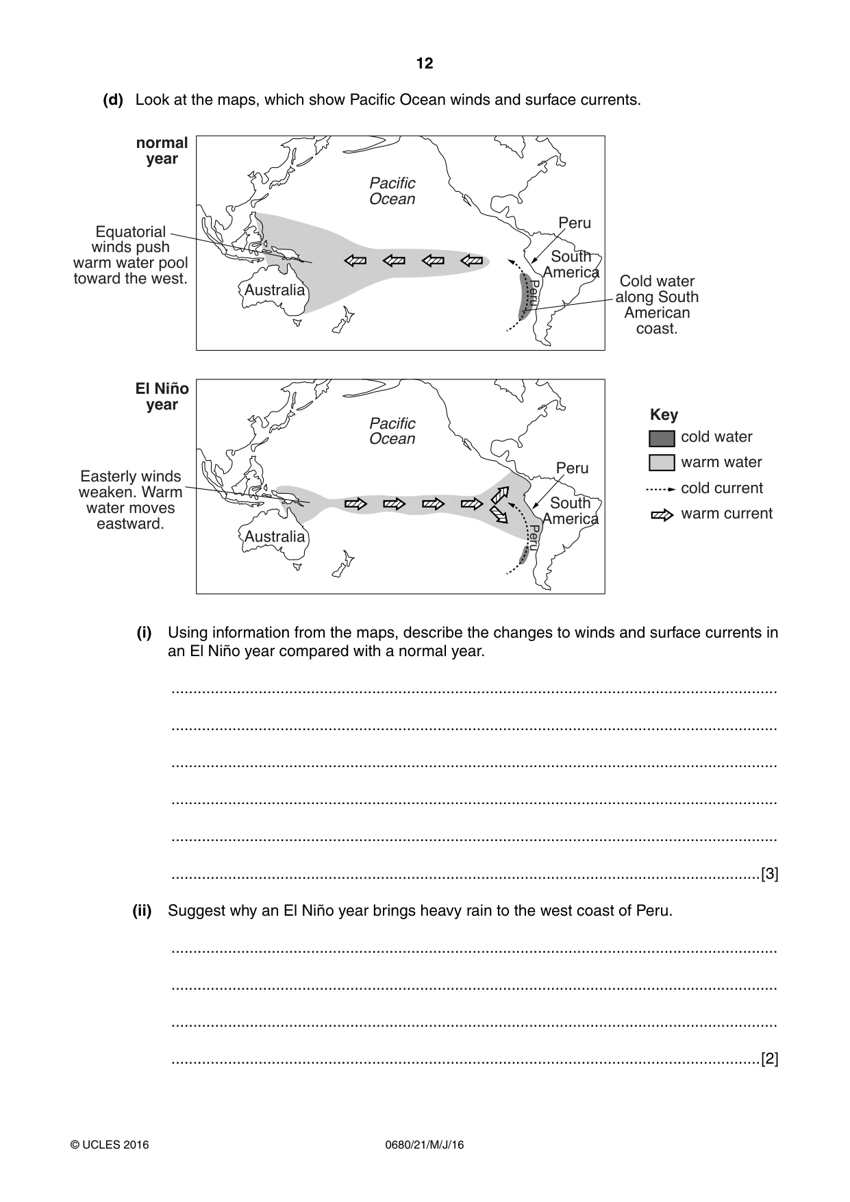 Cambridge IGCSE Environmental Management 0680 2016 May/June Paper 2 · Variant 1 question paper, page 12 of 16