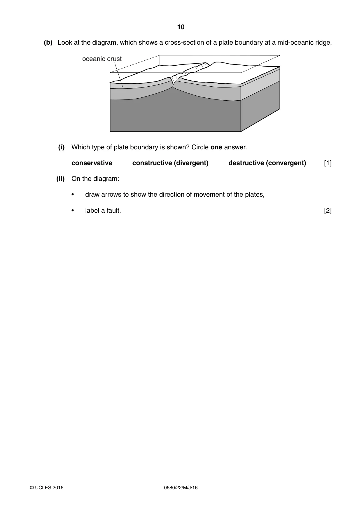 Cambridge IGCSE Environmental Management 0680 2016 May/June Paper 2 · Variant 2 question paper, page 10 of 16