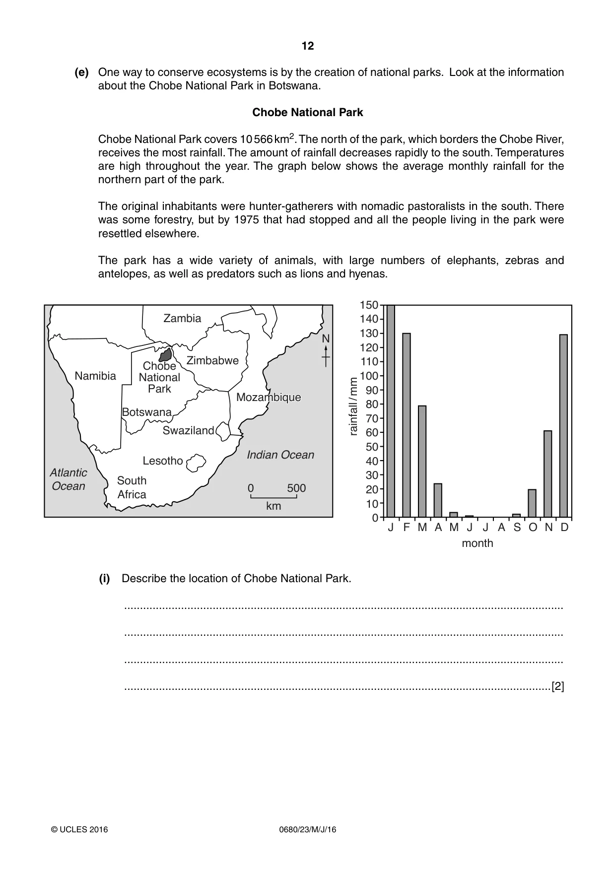 Cambridge IGCSE Environmental Management 0680 2016 May/June Paper 2 · Variant 3 question paper, page 12 of 16