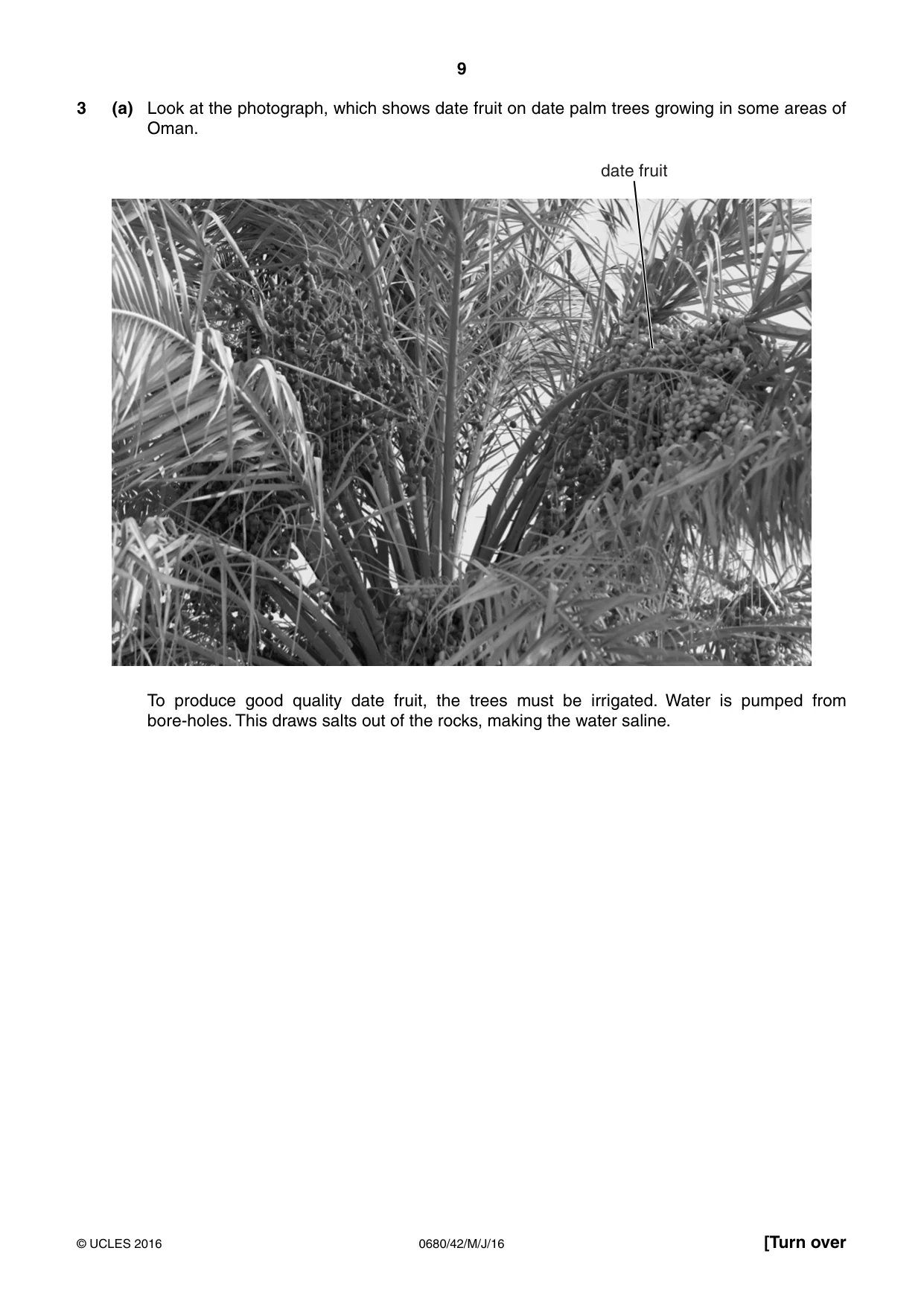 Cambridge IGCSE Environmental Management 0680 2016 May/June Paper 4 · Variant 2 question paper, page 9 of 16