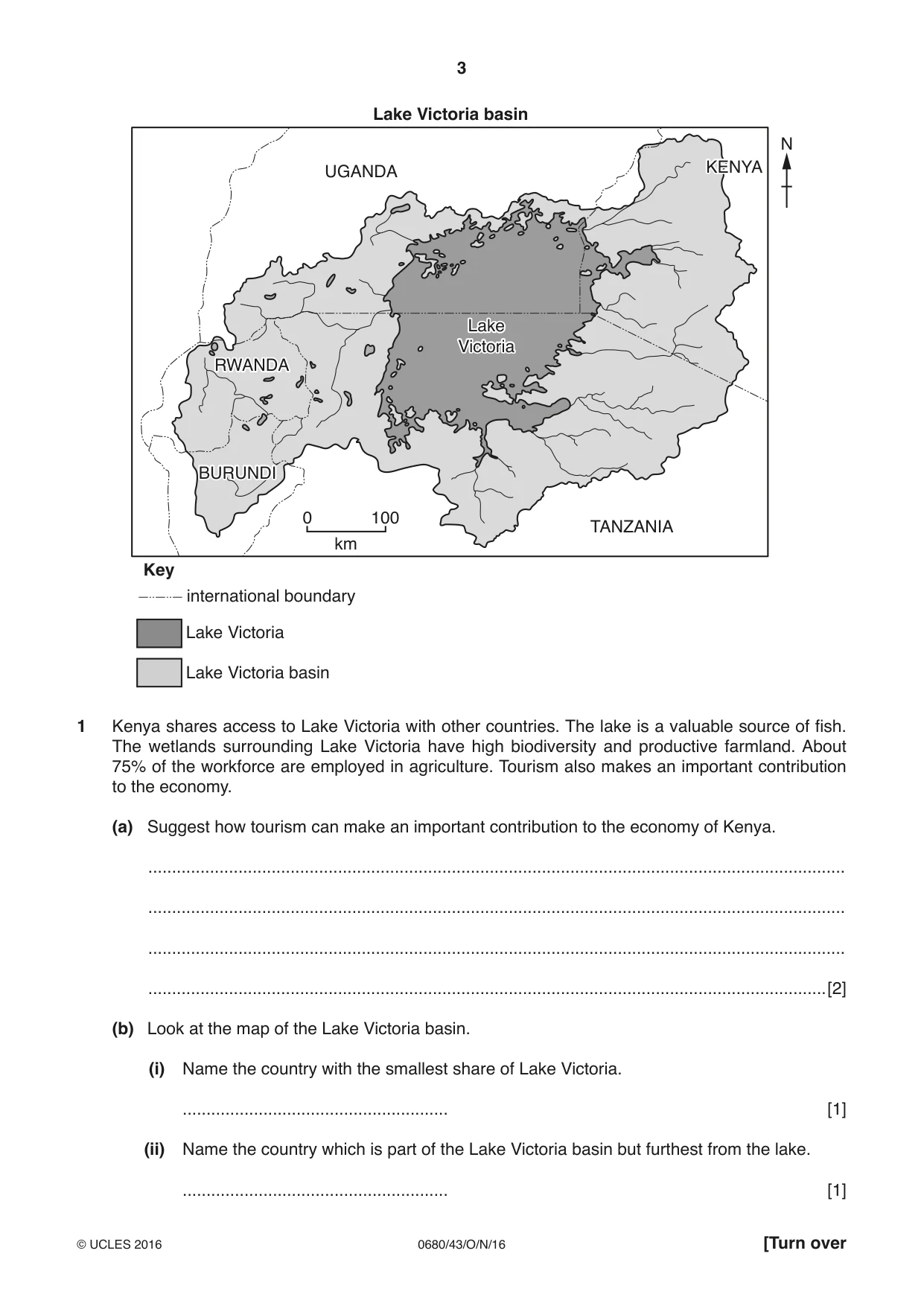 Cambridge IGCSE Environmental Management 0680 2016 Oct/Nov Paper 4 · Variant 3 question paper, page 3 of 16