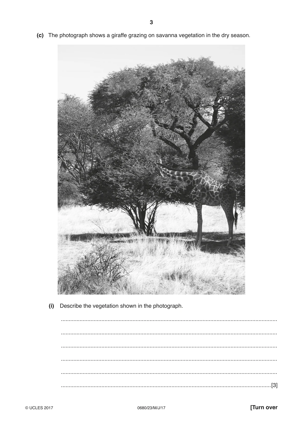 Cambridge IGCSE Environmental Management 0680 2017 May/June Paper 2 · Variant 3 question paper, page 3 of 16