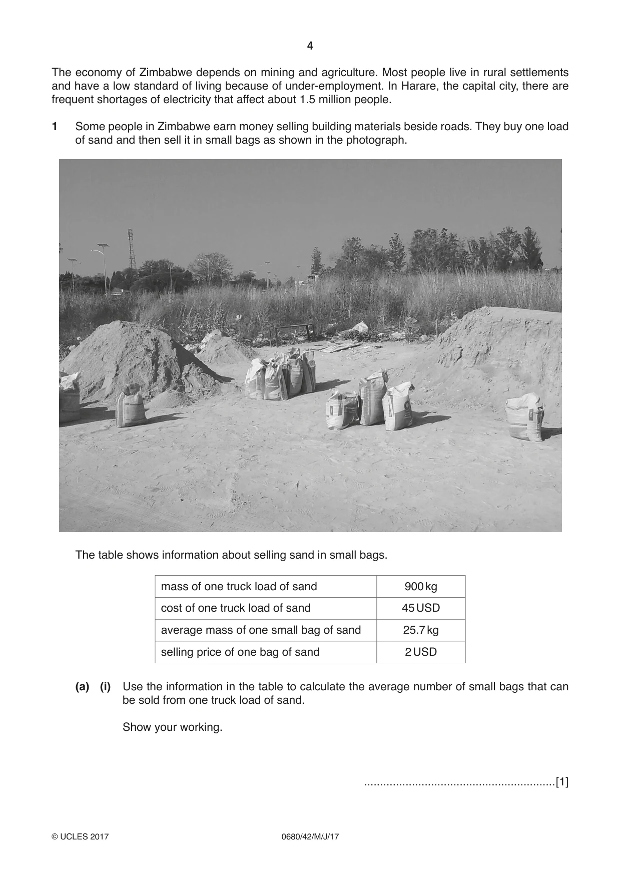 Cambridge IGCSE Environmental Management 0680 2017 May/June Paper 4 · Variant 2 question paper, page 4 of 20