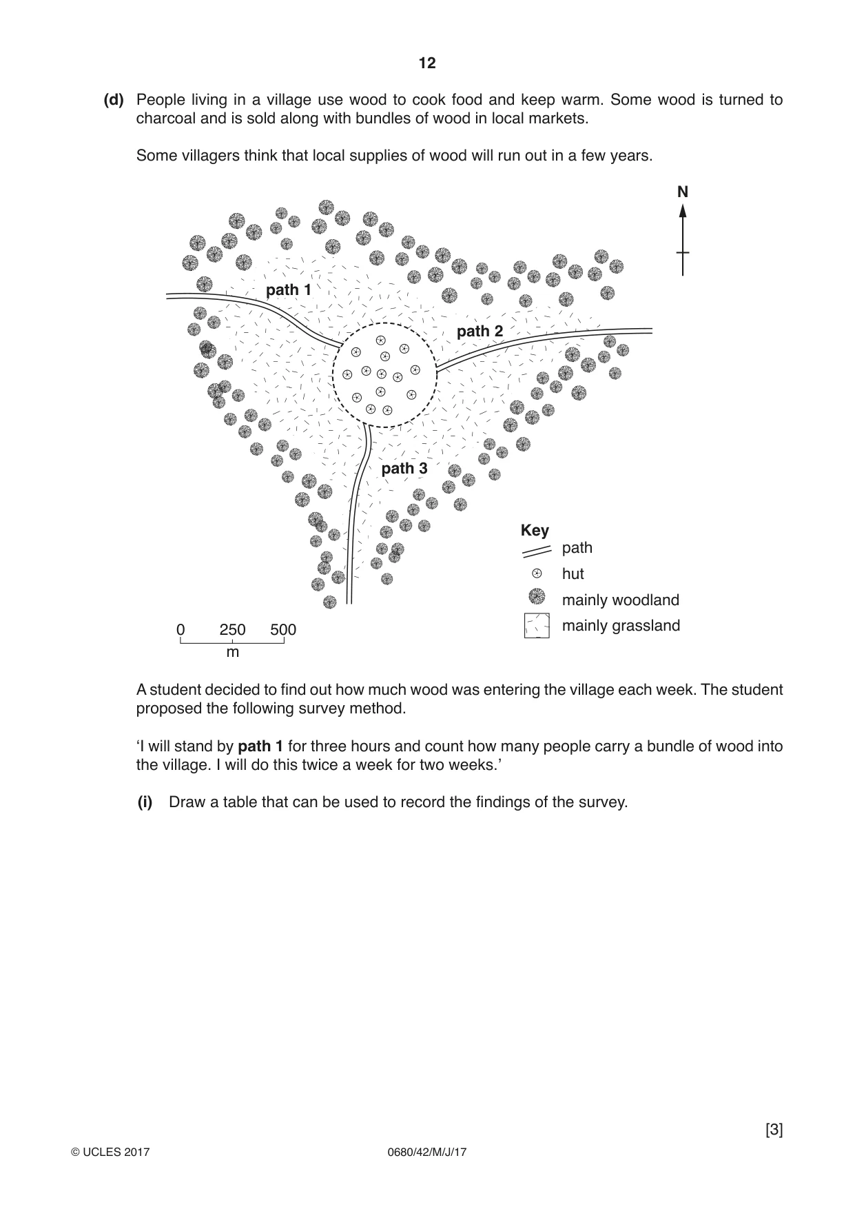 Cambridge IGCSE Environmental Management 0680 2017 May/June Paper 4 · Variant 2 question paper, page 12 of 20