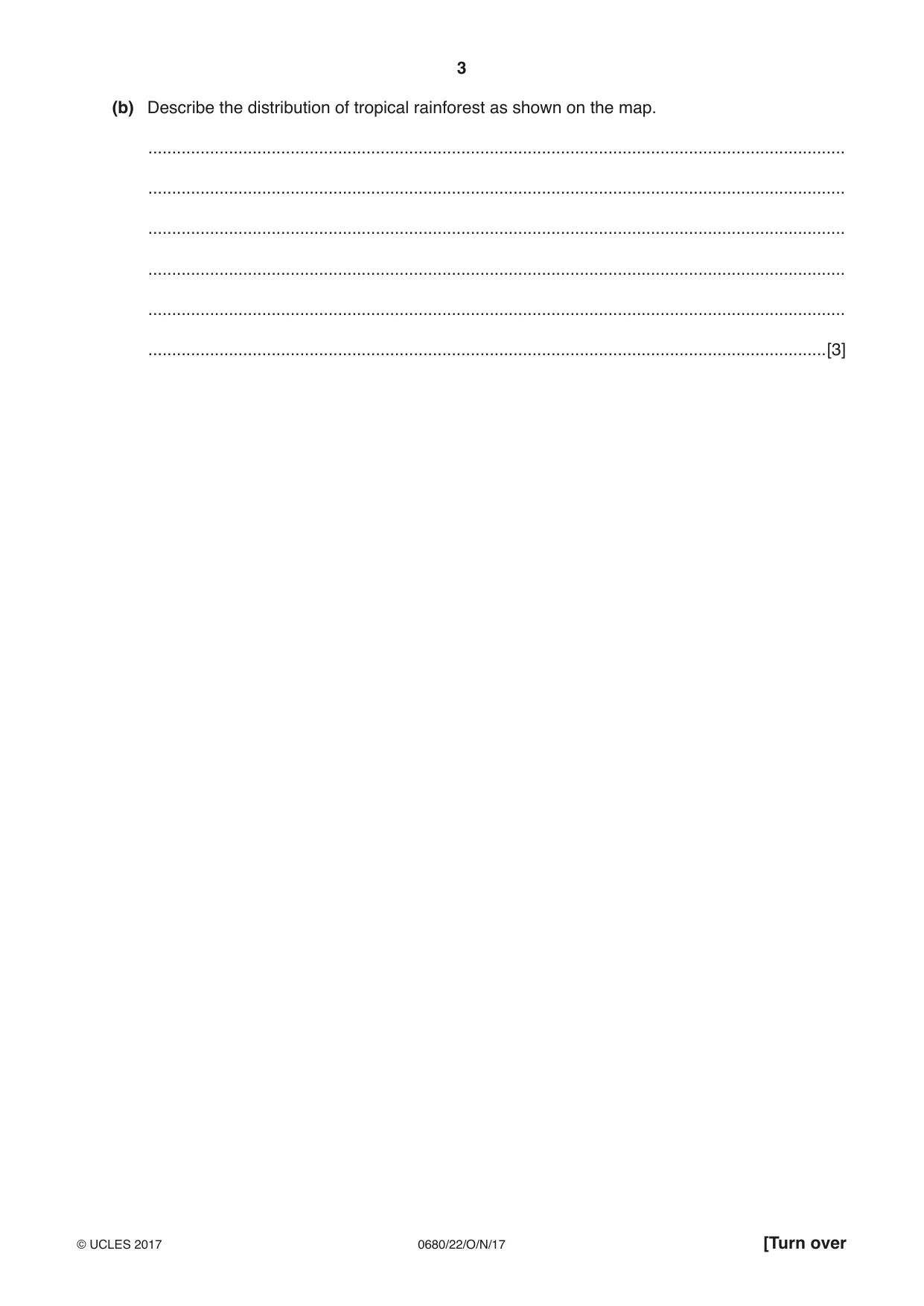 Cambridge IGCSE Environmental Management 0680 2017 Oct/Nov Paper 2 · Variant 2 question paper, page 3 of 16