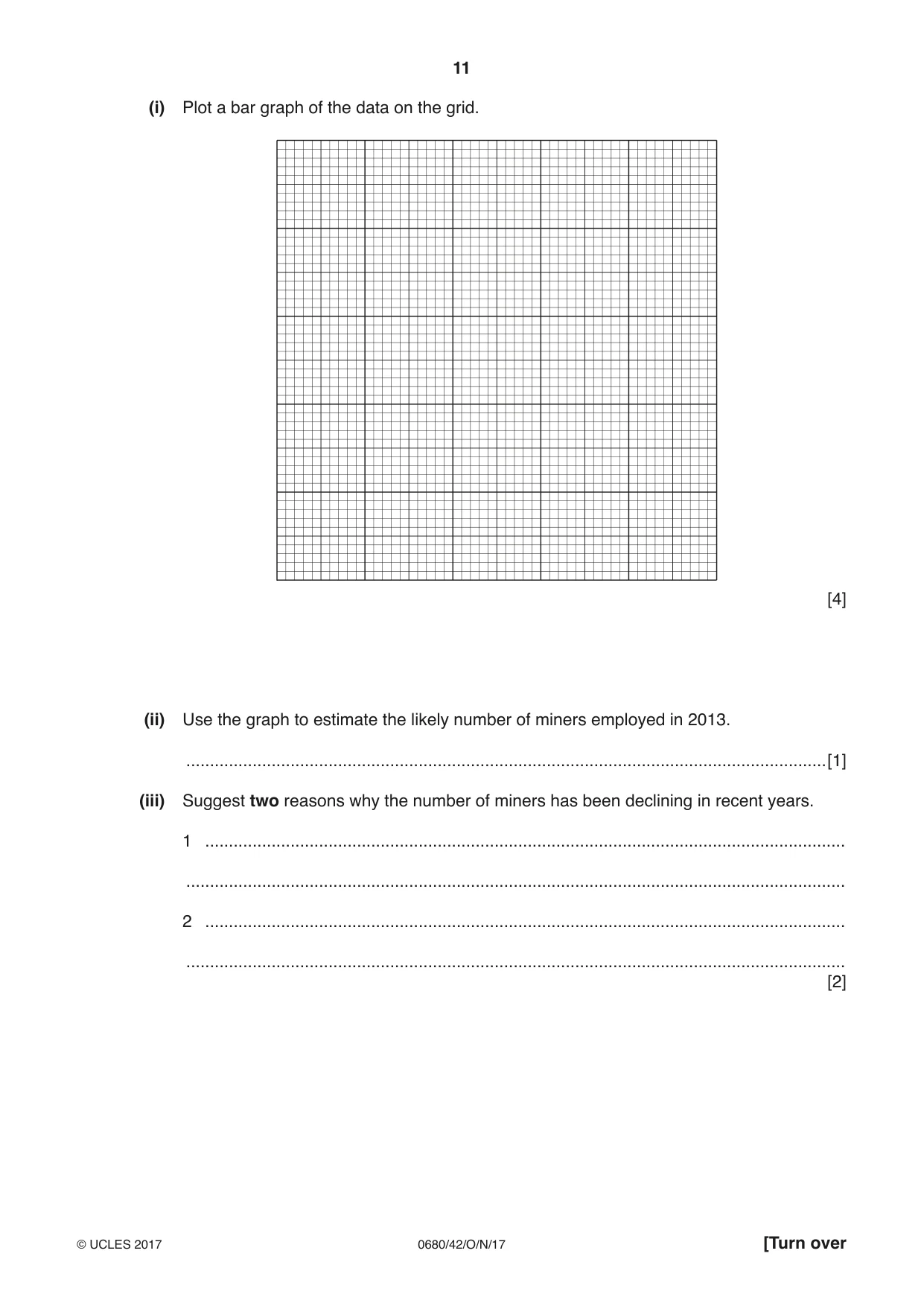 Cambridge IGCSE Environmental Management 0680 2017 Oct/Nov Paper 4 · Variant 2 question paper, page 11 of 16