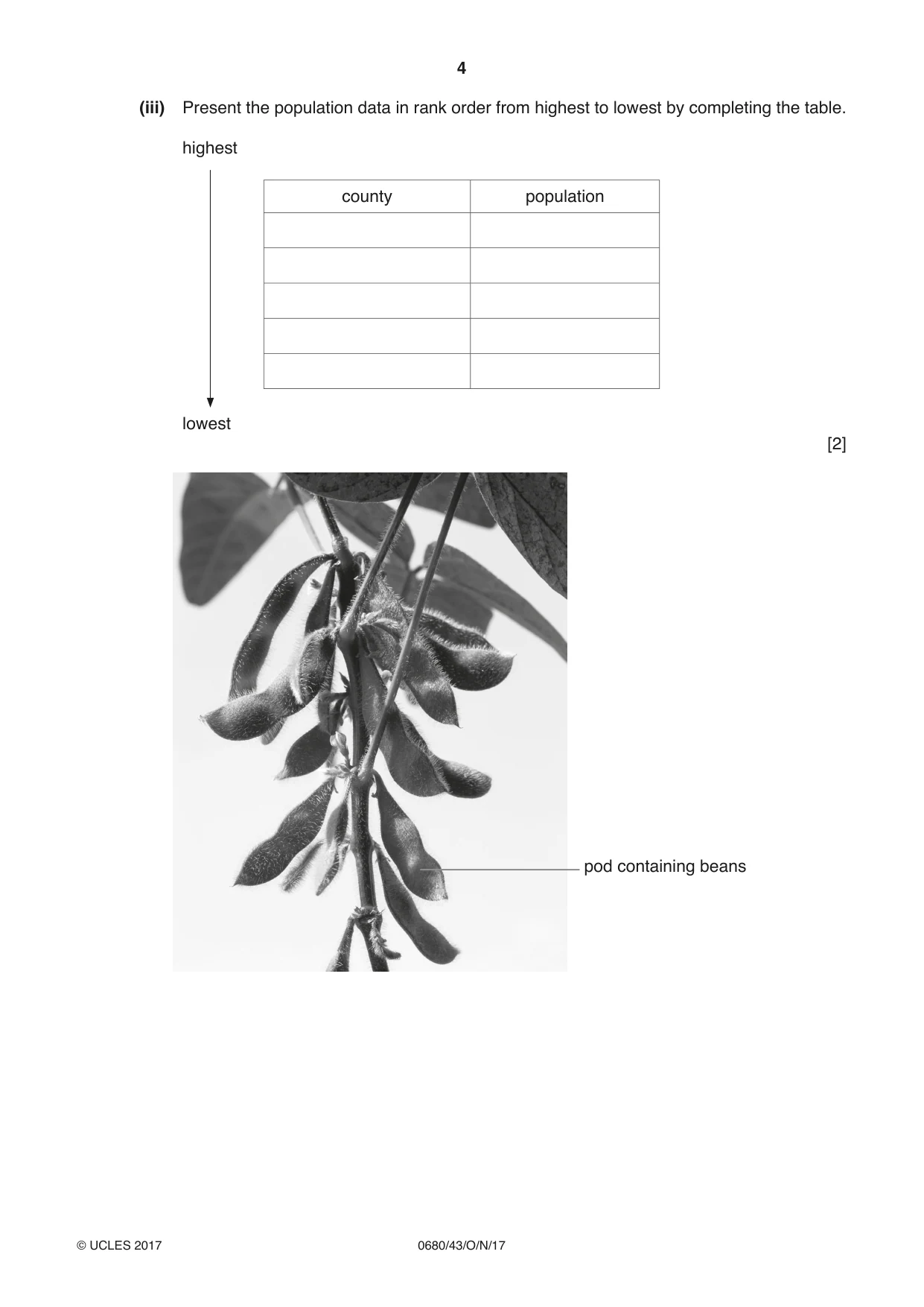 Cambridge IGCSE Environmental Management 0680 2017 Oct/Nov Paper 4 · Variant 3 question paper, page 4 of 16