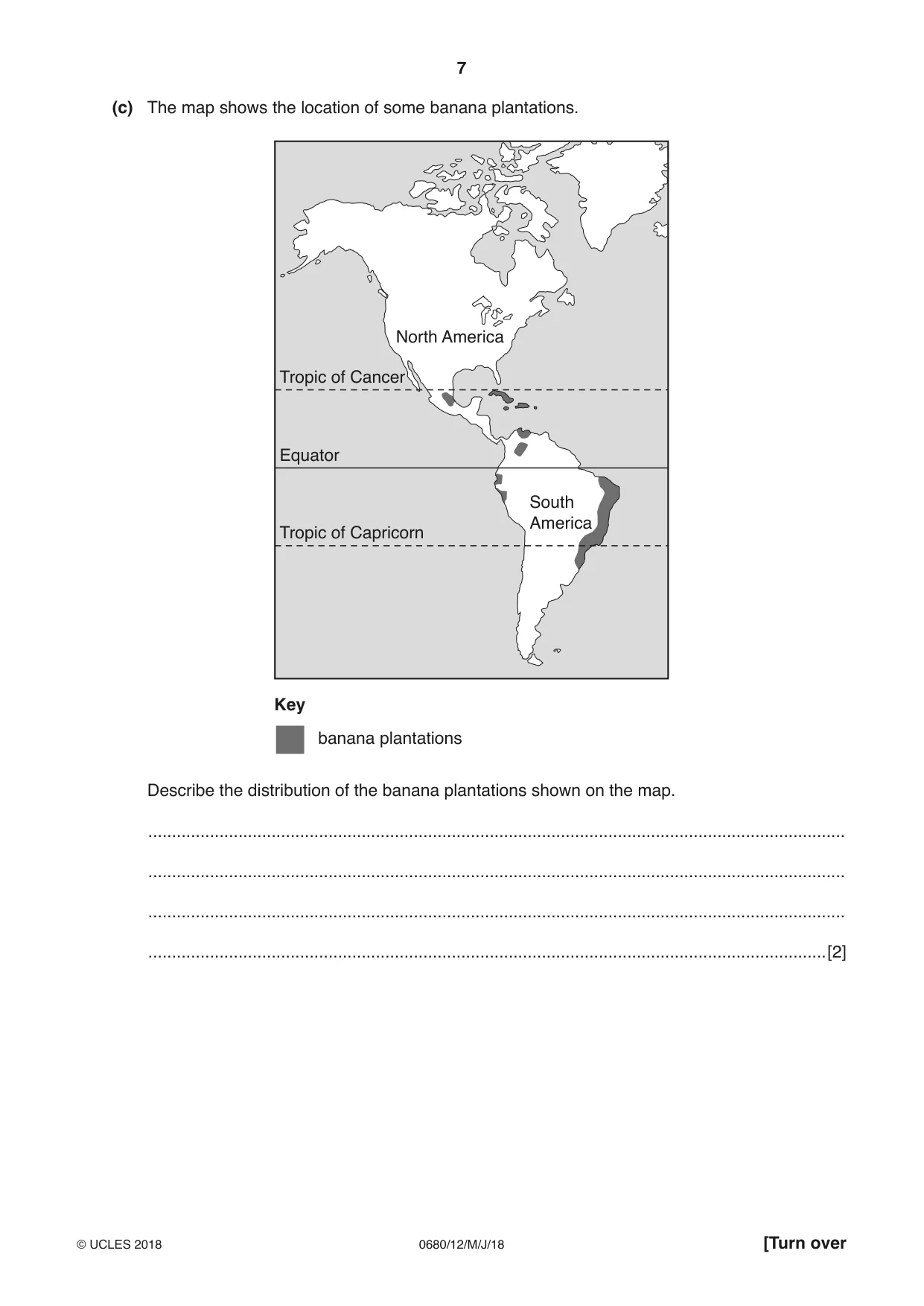 Cambridge IGCSE Environmental Management 0680 2018 May/June Paper 1 · Variant 2 question paper, page 7 of 16