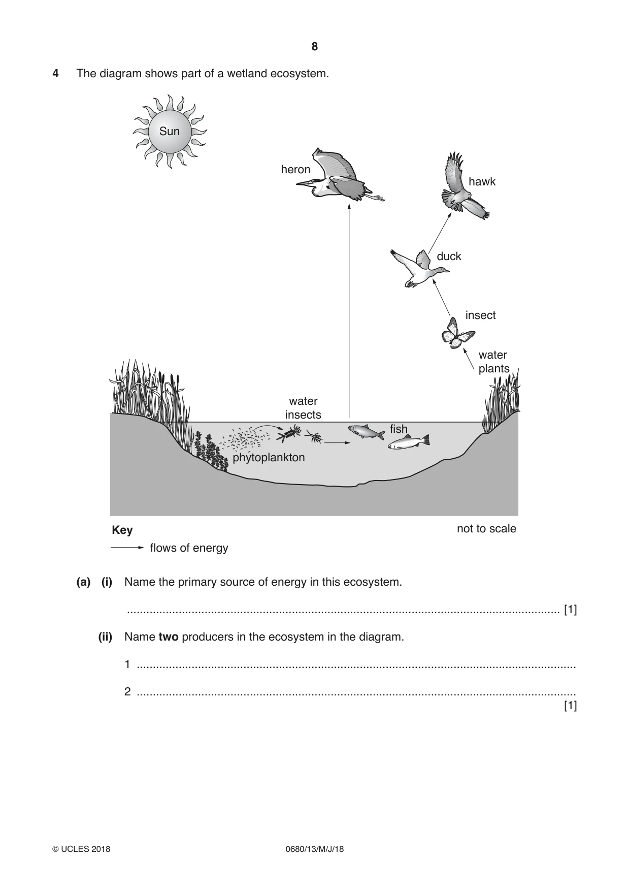 Cambridge IGCSE Environmental Management 0680 2018 May/June Paper 1 · Variant 3 question paper, page 8 of 16
