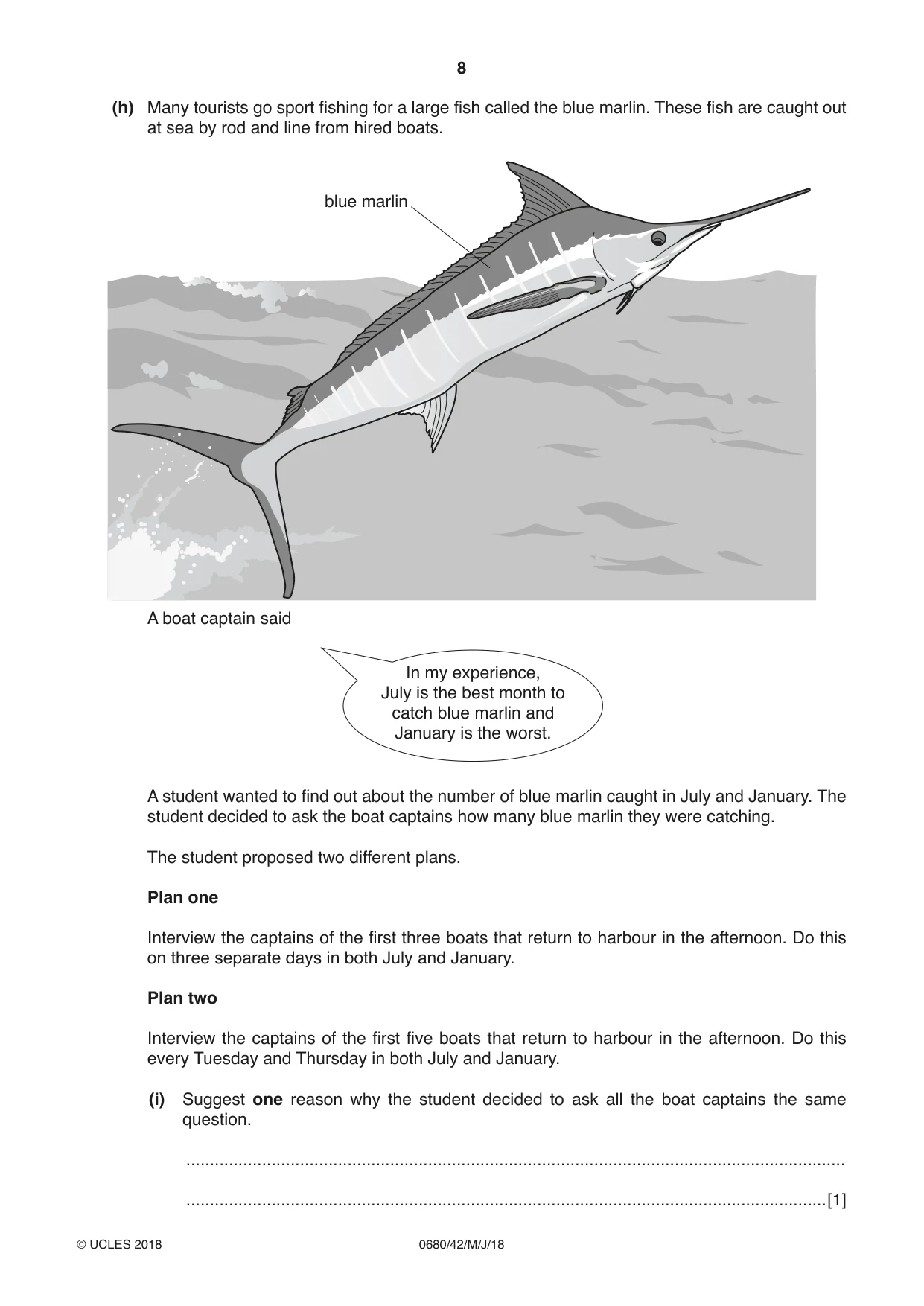 Cambridge IGCSE Environmental Management 0680 2018 May/June Paper 4 · Variant 2 question paper, page 8 of 16