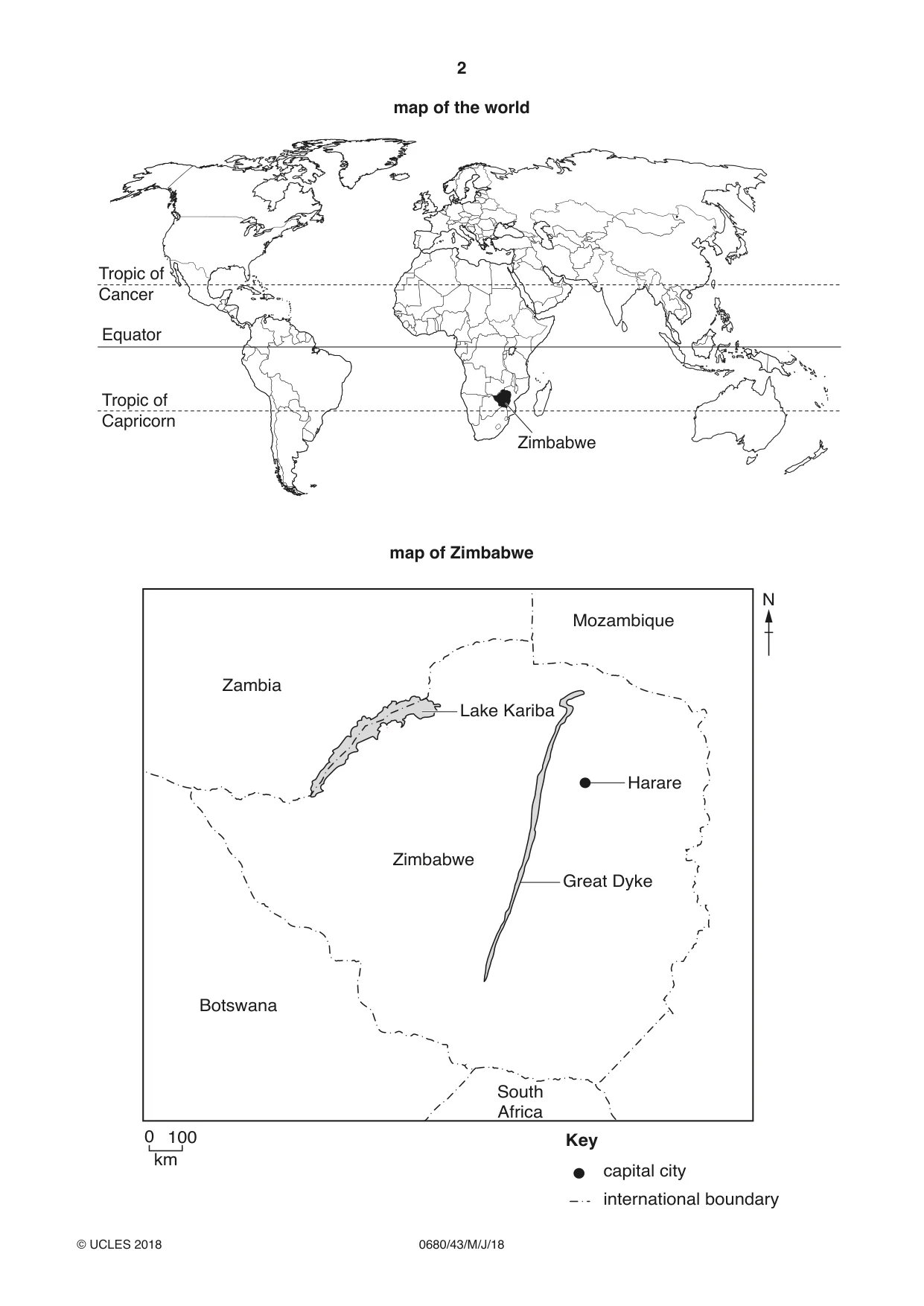 Cambridge IGCSE Environmental Management 0680 2018 May/June Paper 4 · Variant 3 question paper, page 2 of 16
