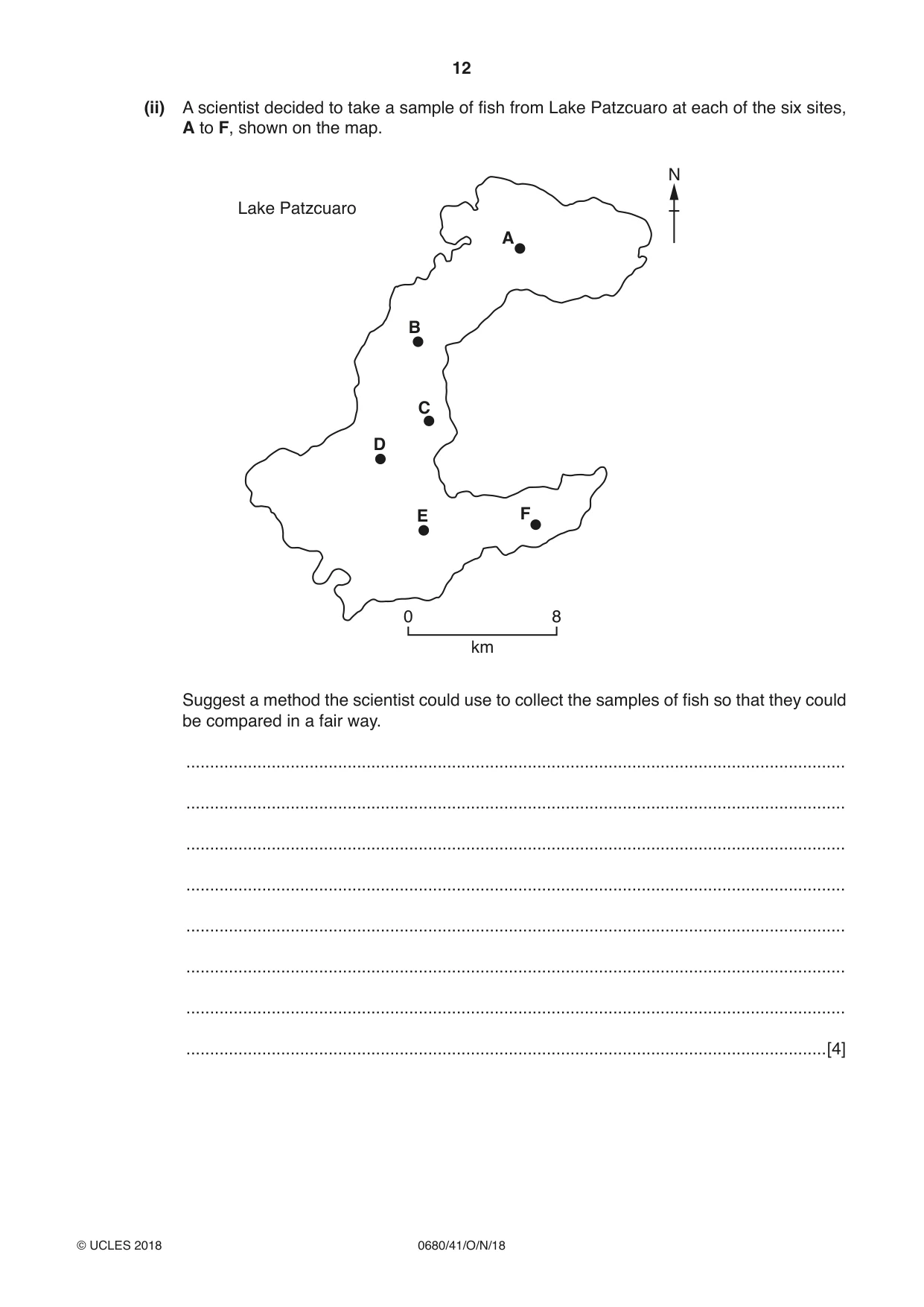 Cambridge IGCSE Environmental Management 0680 2018 Oct/Nov Paper 4 · Variant 1 question paper, page 12 of 16