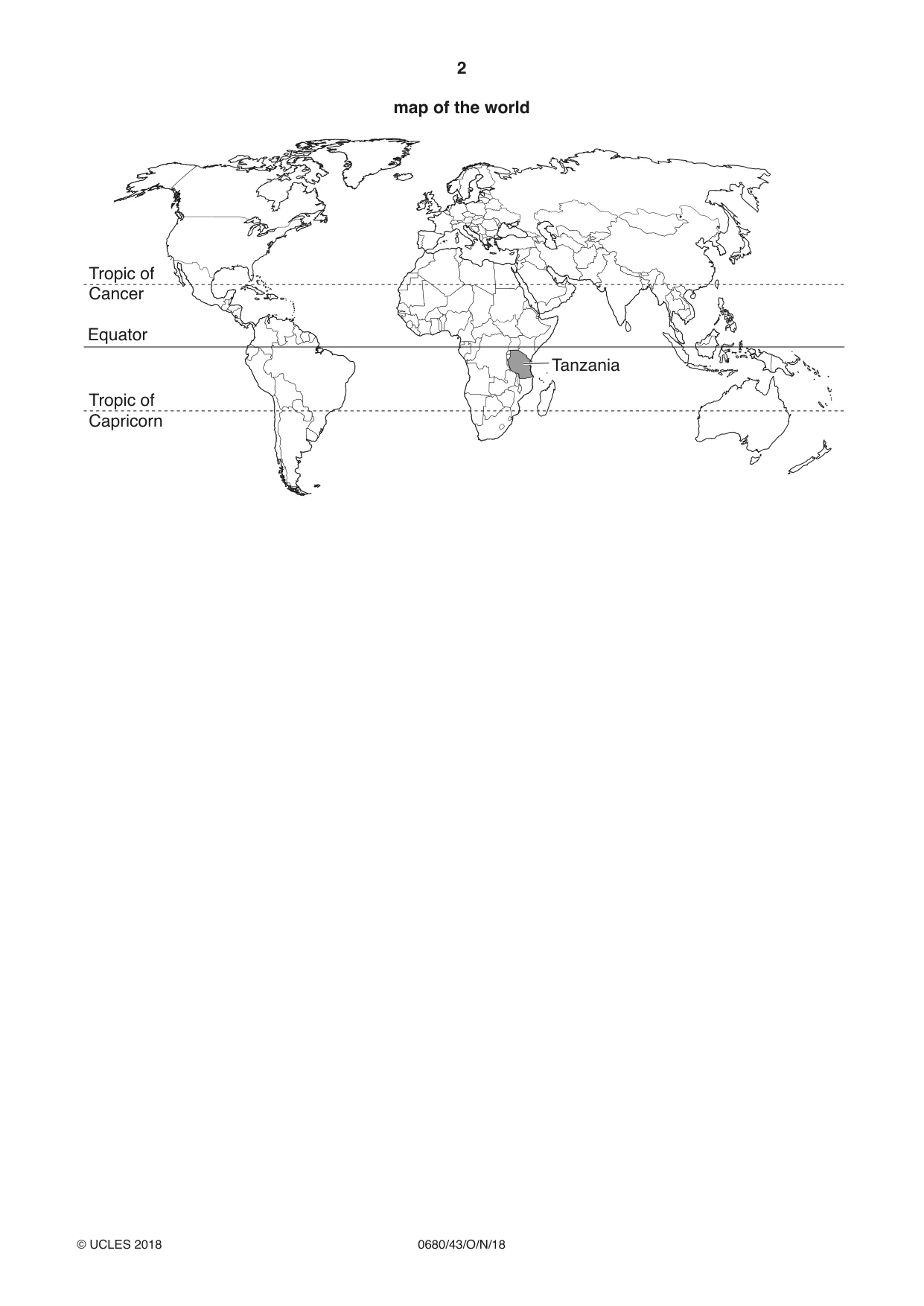 Cambridge IGCSE Environmental Management 0680 2018 Oct/Nov Paper 4 · Variant 3 question paper, page 2 of 16